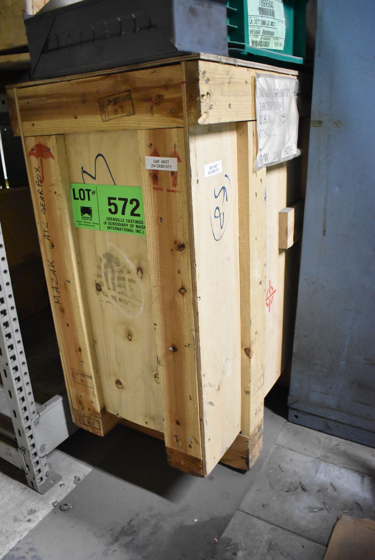 MAZAK HORIZONTAL MACHINING CENTER ATC GEARBOX (NEW IN BOX)