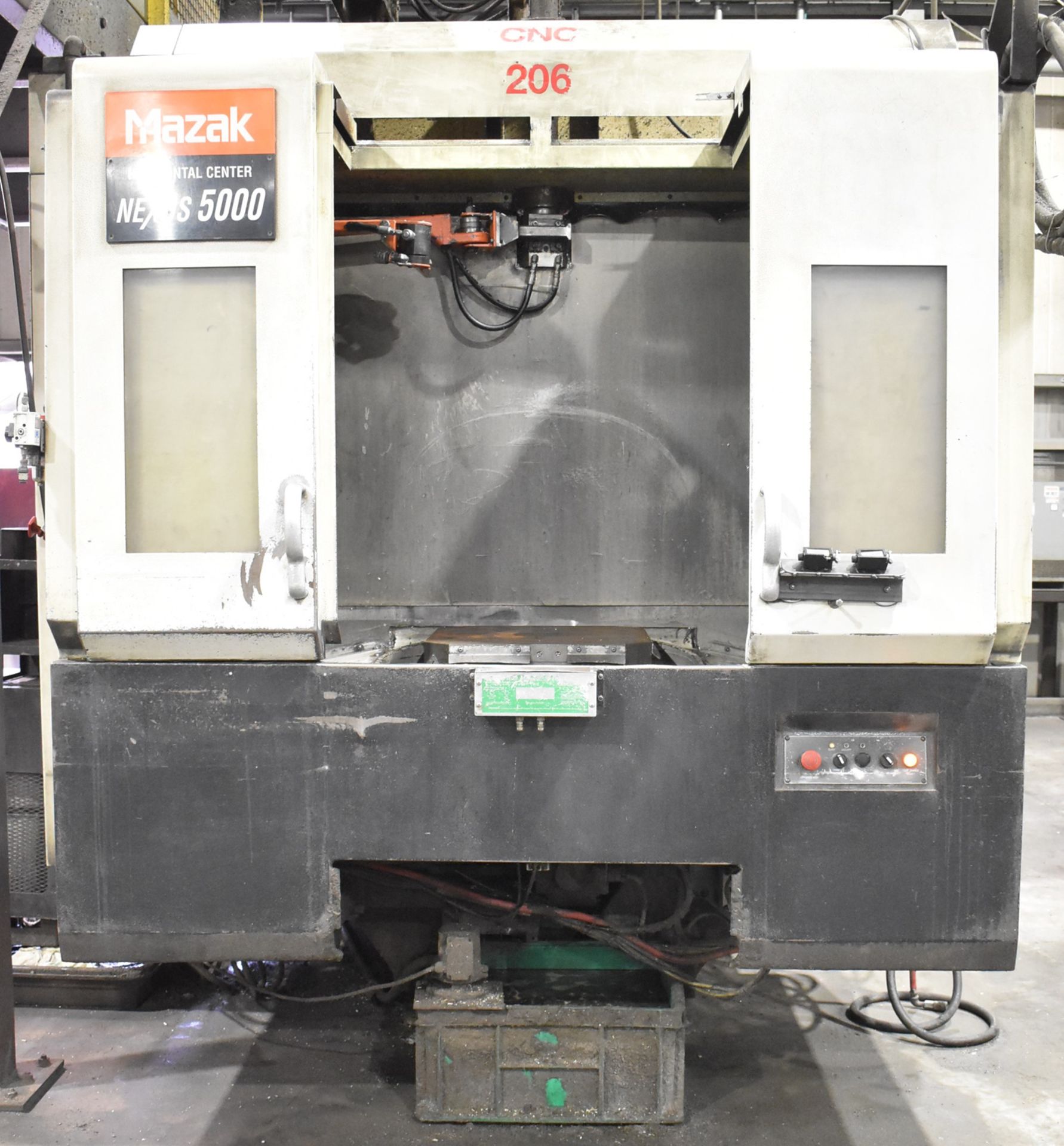 MAZAK (2006) NEXUS HCN-5000 CNC TWIN PALLET HORIZONTAL MACHINING CENTER WITH MAZATROL NEXUS 640M CNC - Image 5 of 8