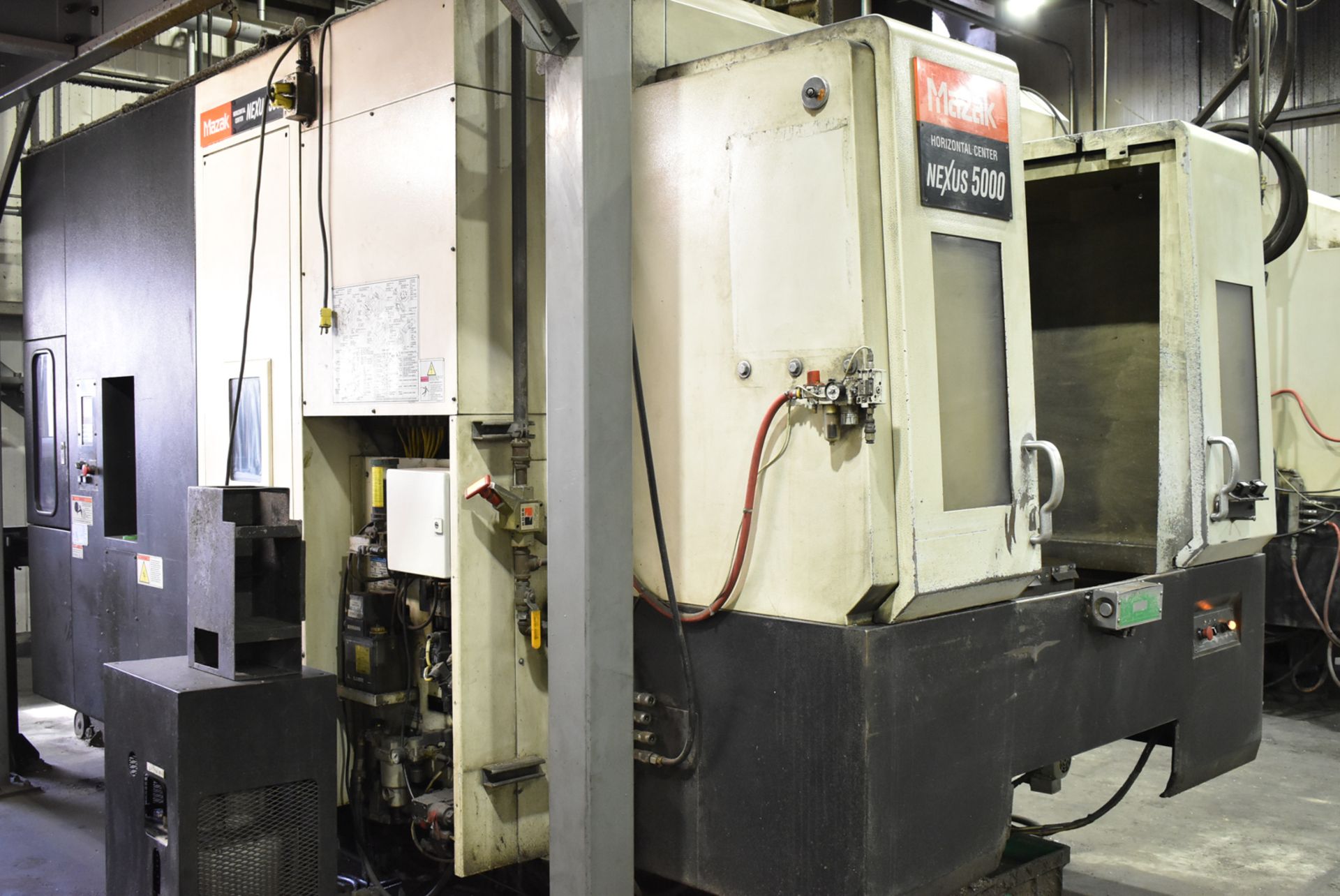 MAZAK (2006) NEXUS HCN-5000 CNC TWIN PALLET HORIZONTAL MACHINING CENTER WITH MAZATROL NEXUS 640M CNC - Image 6 of 8