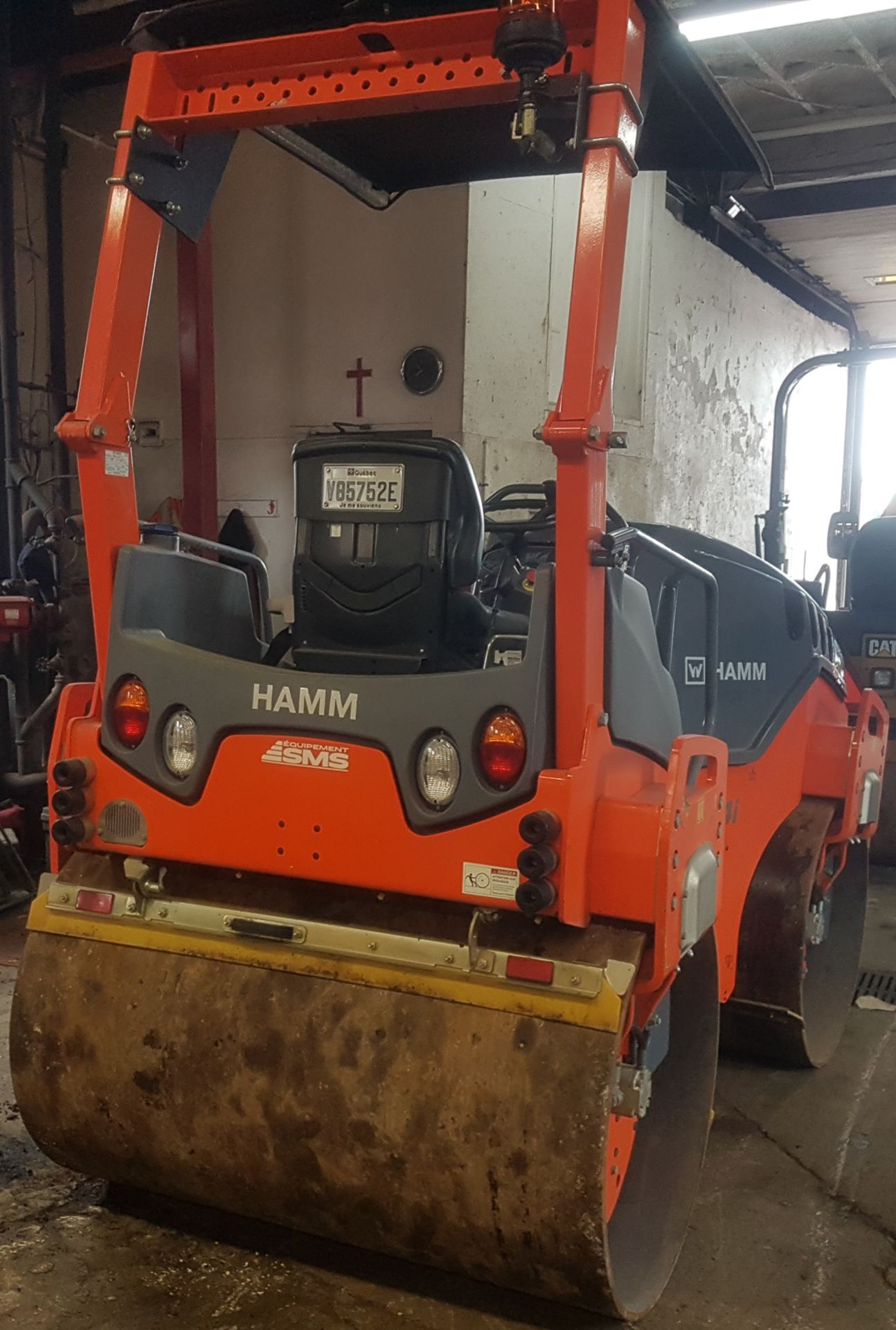 HAMM (2017) HD 14I VV TANDEM SMOOTH DRUM COMPACTOR WITH 564 HOURS (RECORDED AT TIME OF LISTING), S/ - Image 3 of 6