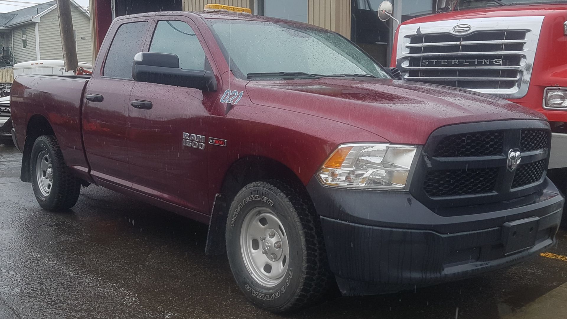 DODGE (2017) RAM 1500 4X4 4 DOOR PICK-UP TRUCK WITH 3L V6 DIESEL ENGINE, AUTOMATIC TRANSMISSION,