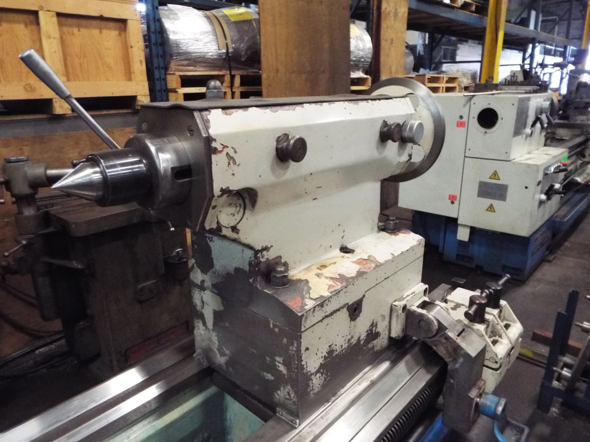 POREBA TPK 110X6 GAP BED ENGINE LATHE WITH 44" SWING OVER BED, 250" BETWEEN CENTERS, 4" SPINDLE - Image 7 of 8