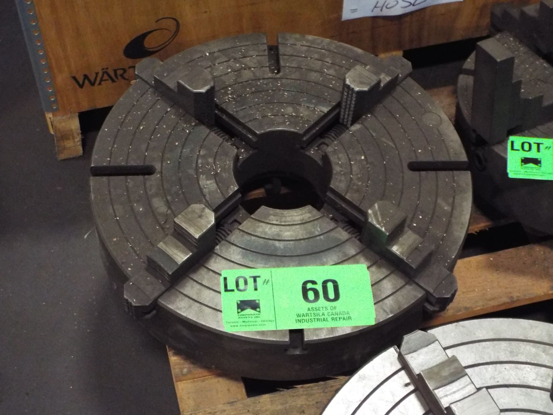 20" 4 JAW CHUCK