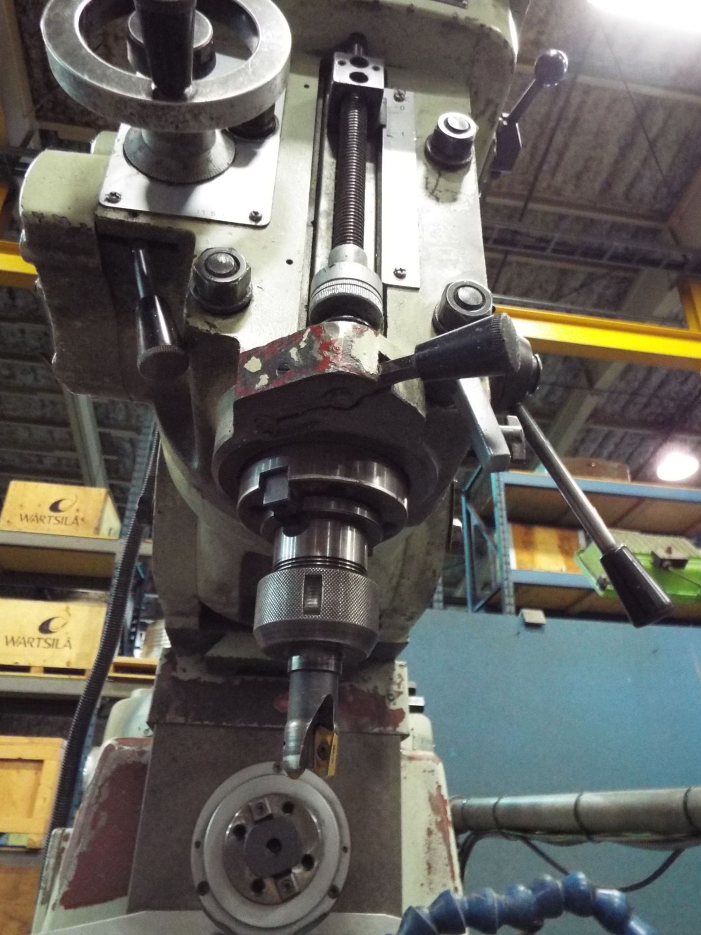 FIRST LC-20VHS UNIVERSAL MILLING MACHINE WITH 56"X10" TABLE, SPEEDS TO 4500 RPM, 6 HP, MITUTOYO KA - Image 3 of 5