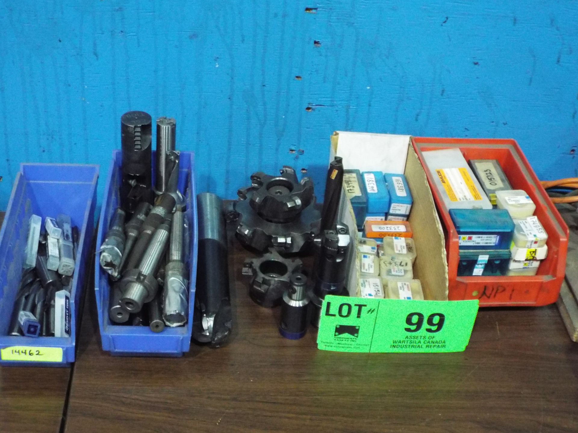 LOT/ CARBIDE INSERT CUTTING TOOLS, CARBIDE END MILLS & CARBIDE INSERTS