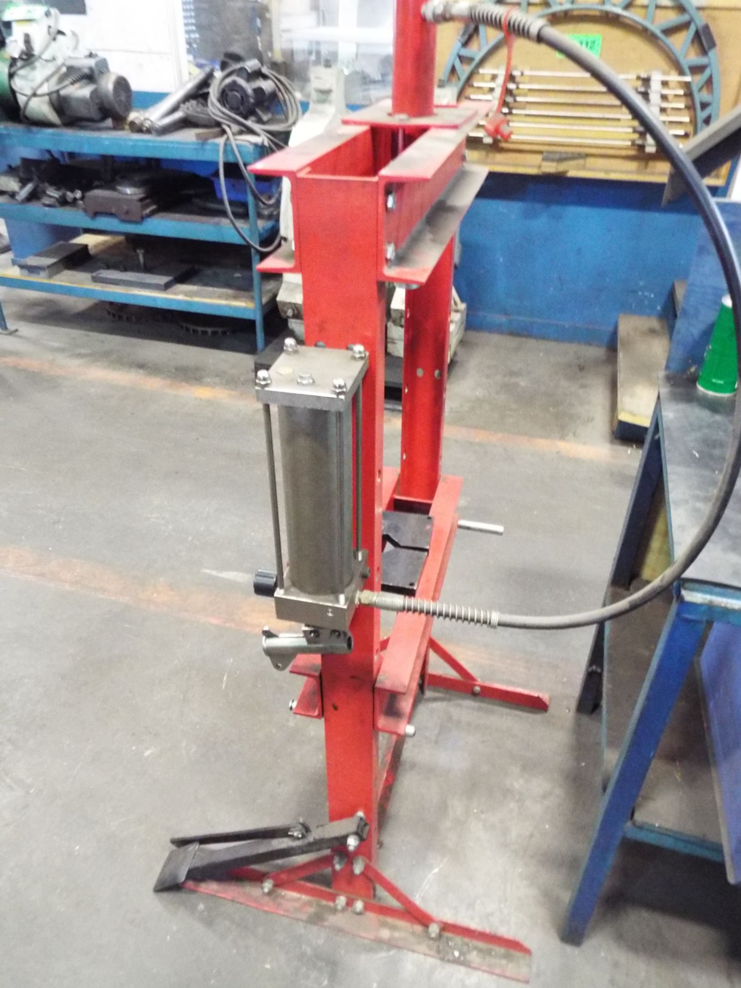 H-FRAME SHOP PRESS WITH 12 TON CAPACITY - Image 3 of 3