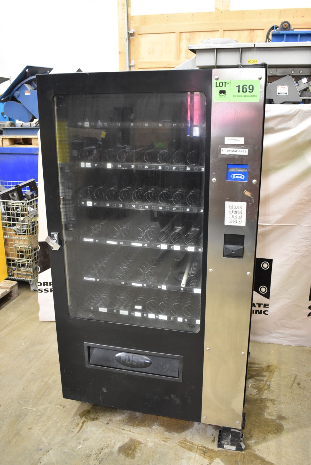 SEAGA IQ640 INVENTORY CONTROL VENDING MACHINE, S/N: SK0281500562 - Image 2 of 5