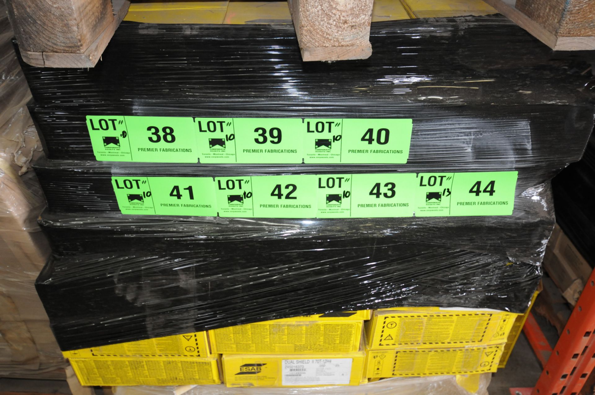 LOT/ (10) 25LB SPOOLS OF ESAB DUAL SHIELD II 70T-12H4 0.052" DIAMETER WELDING WIRE CONFORMING TO AWS - Image 3 of 3
