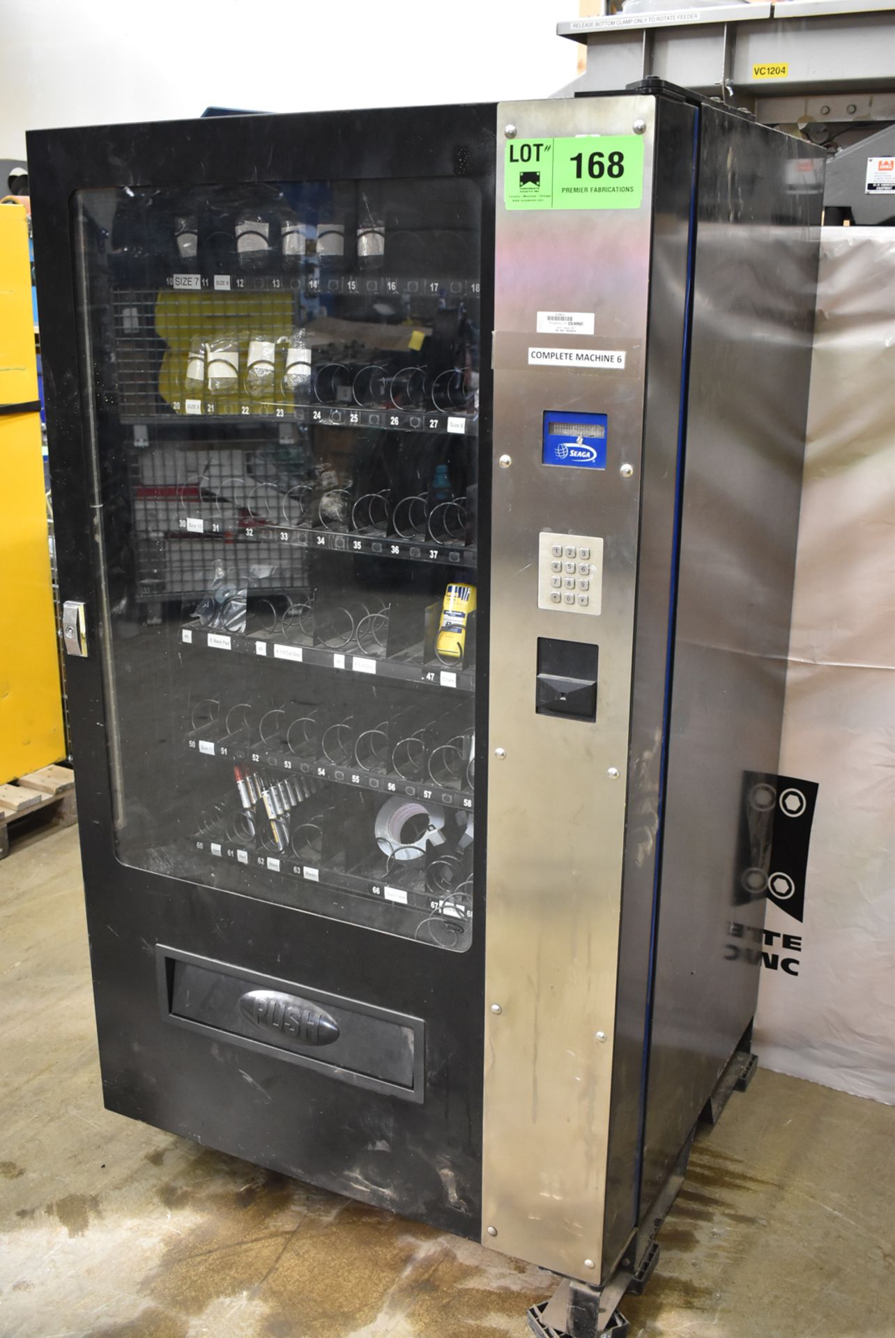 SEAGA IQ640 INVENTORY CONTROL VENDING MACHINE, S/N: SK0381500731 - Image 2 of 6