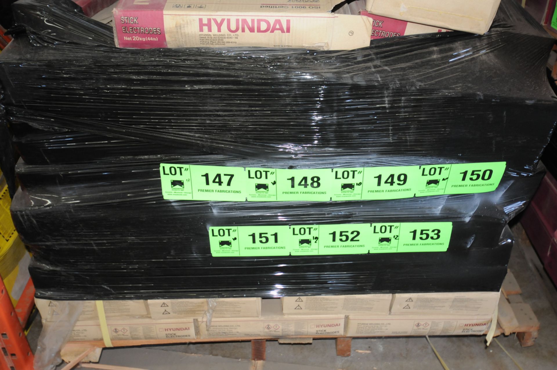 LOT/ (10) 44LB SPOOLS OF HYUNDAI S-7018.GH STICK ELECTRODES CONFORMING TO AWS A5.1/ASME SFA 5.1 - Image 2 of 2