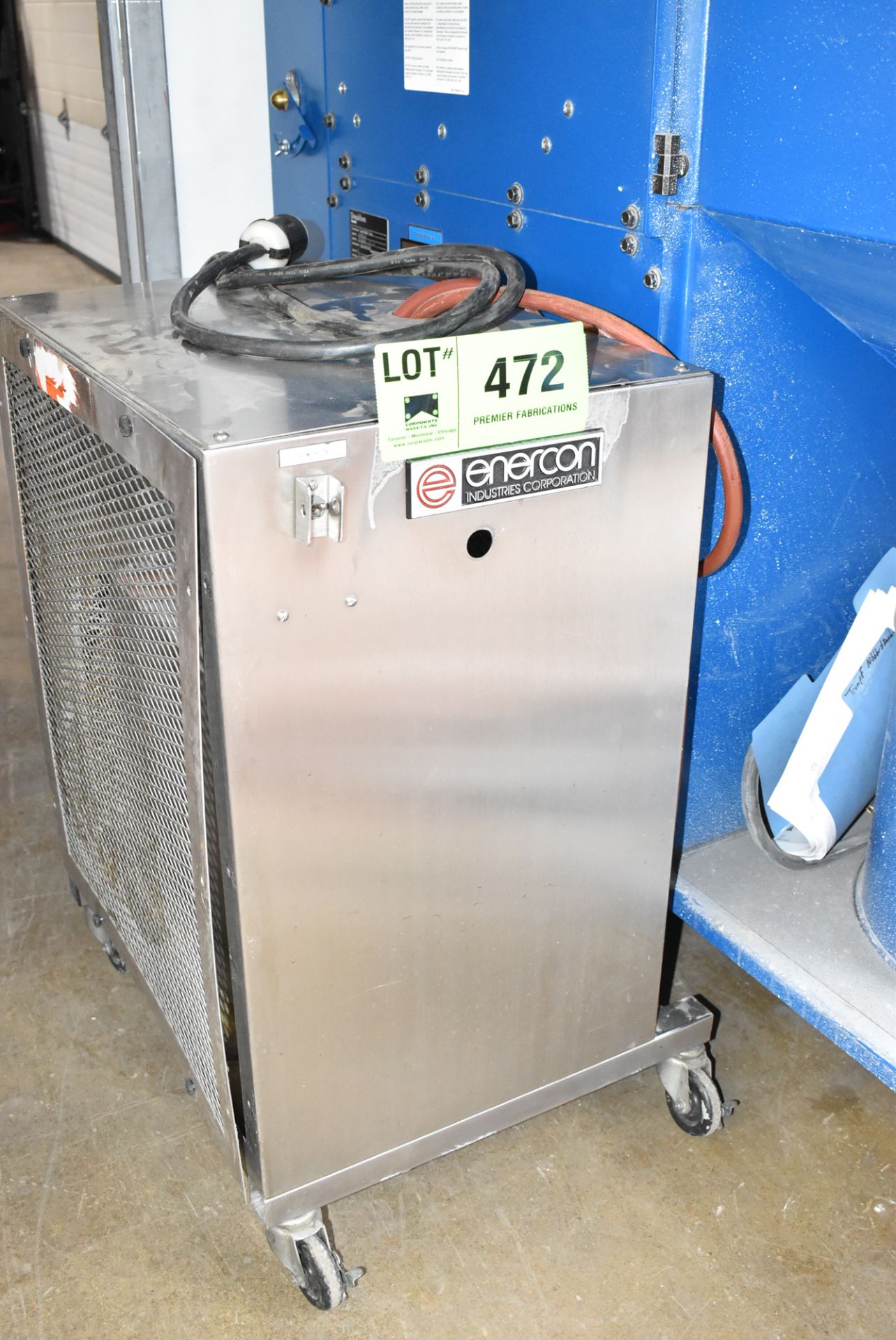 ENERCON STAINLESS STEEL PORTABLE CHILLER