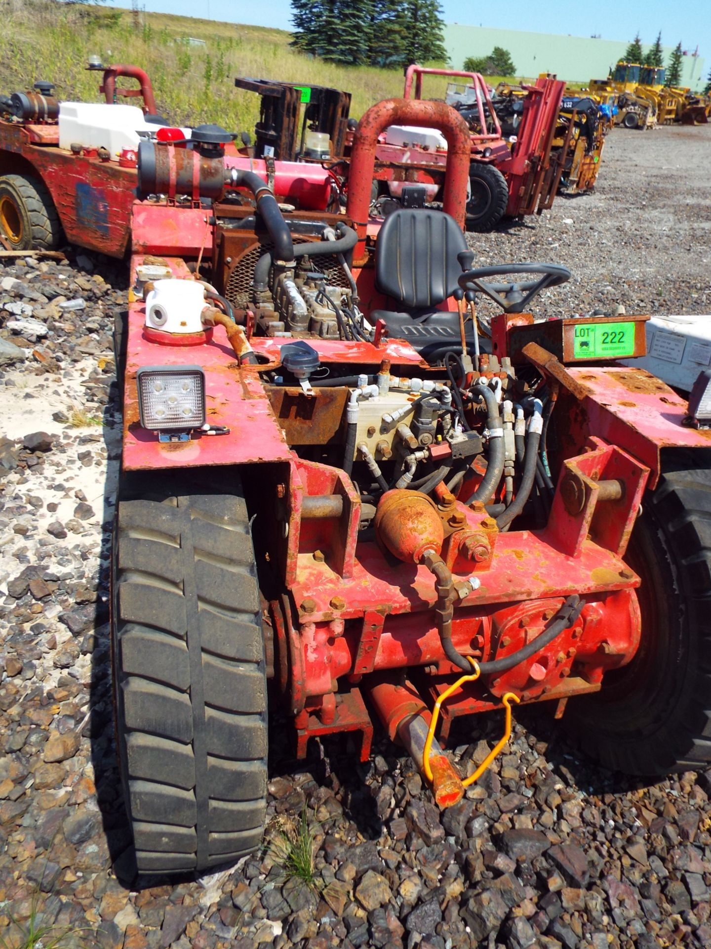 MANITOU FORKLIFT (DISASSEMBLED) - Image 6 of 8