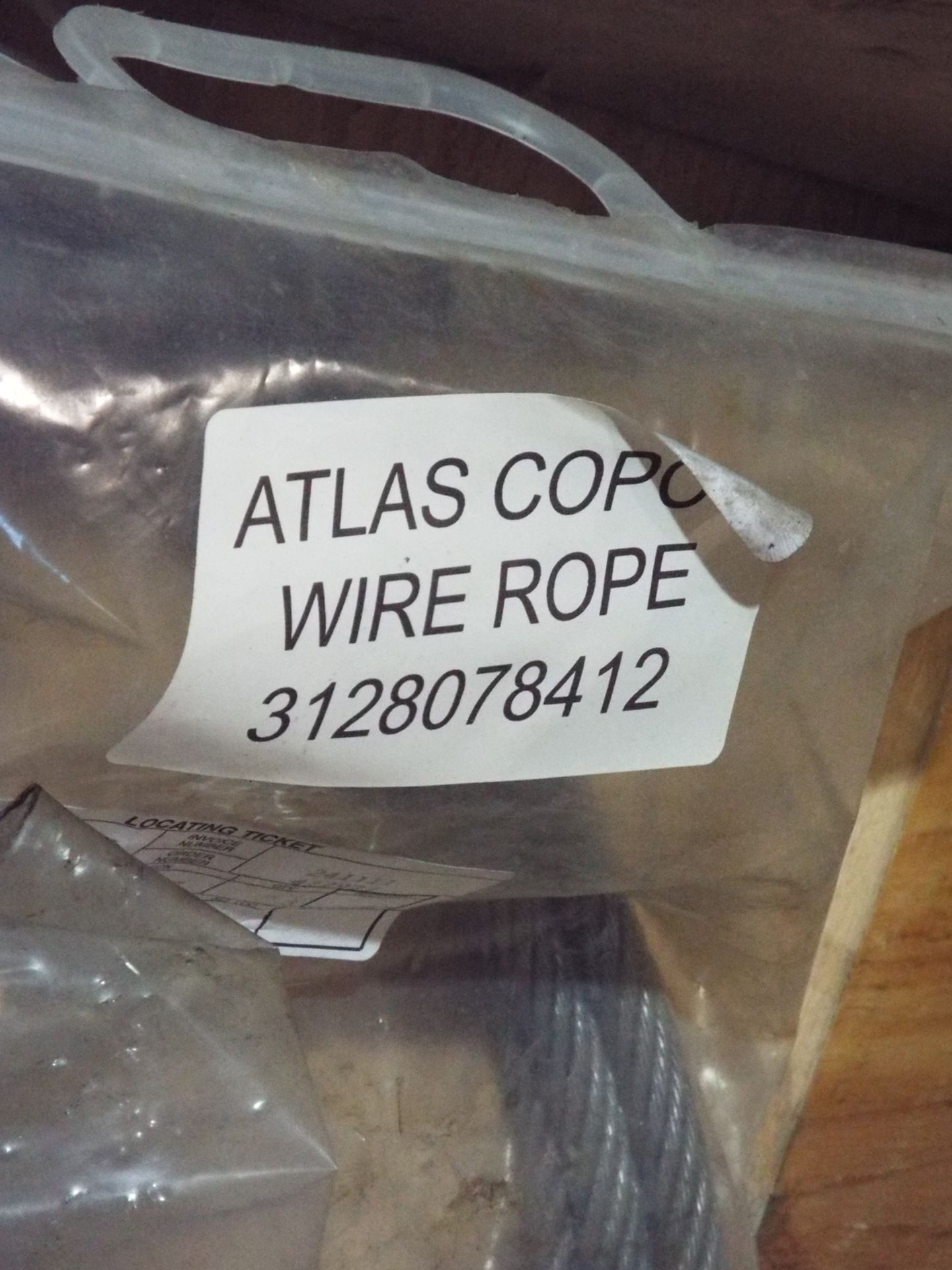 LOT/ ATLAS COPCO PARTS INCLUDING CABLE, PROP VALVE, NIPPLE, RCS DECODER, SEAT BELT, AND SENSOR - Image 14 of 18