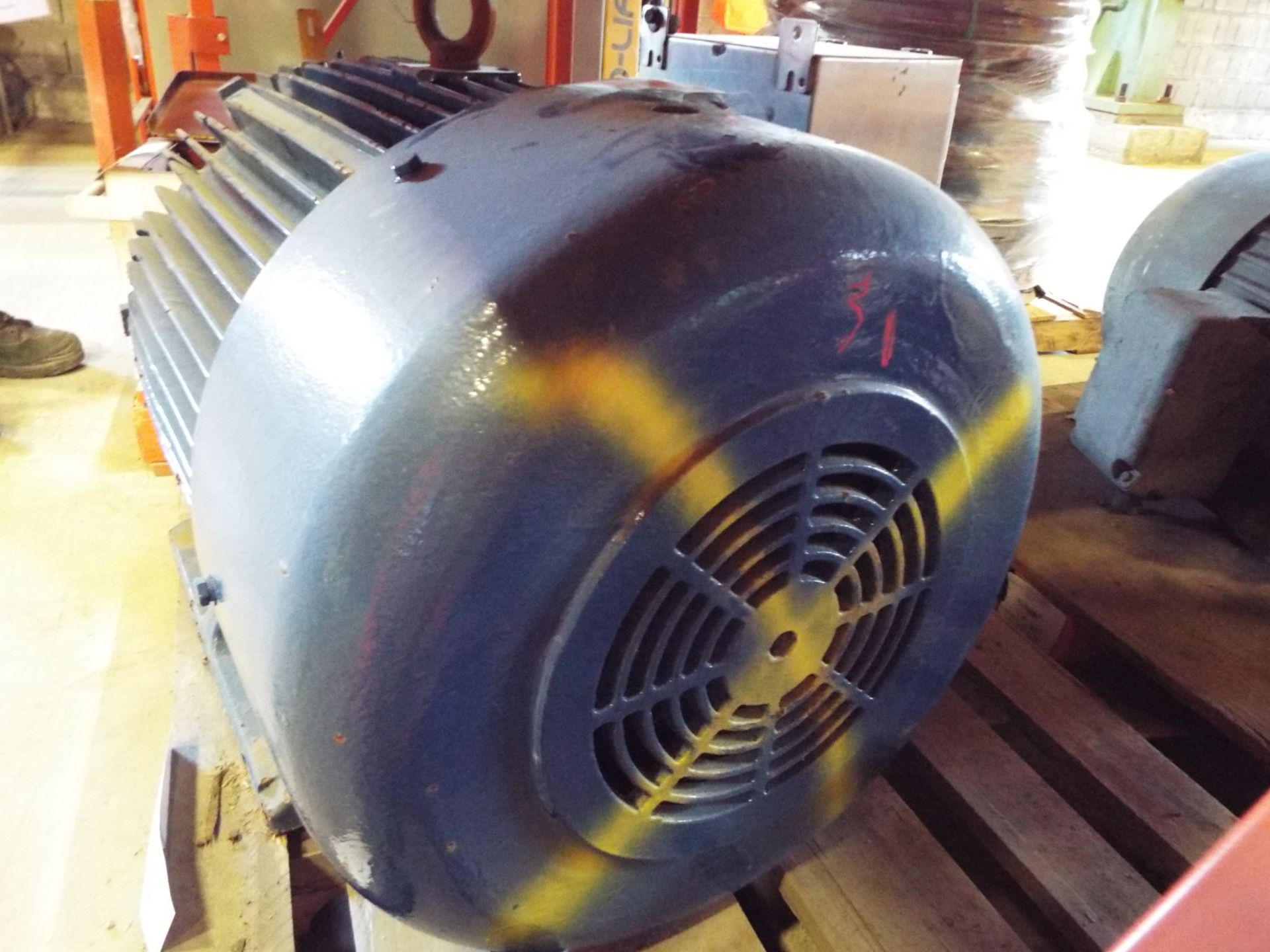 TECO 150HP ELECTRIC MOTOR, 575V/3PH/60HZ - Image 4 of 5