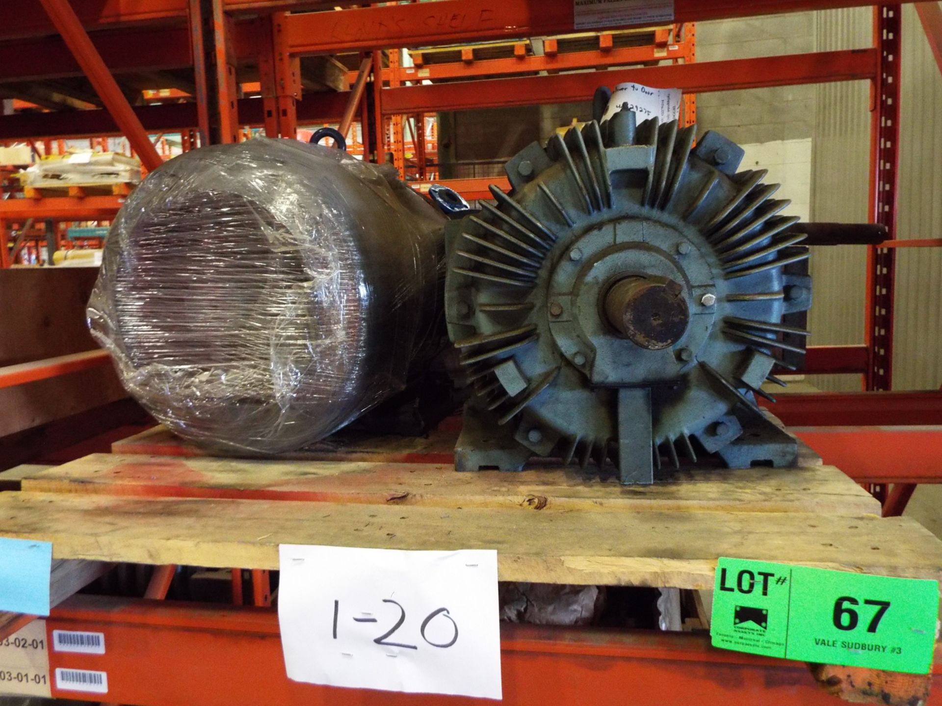 LOT/ ELECTRIC MOTORS 30HP, 575V/3PH/60HZ