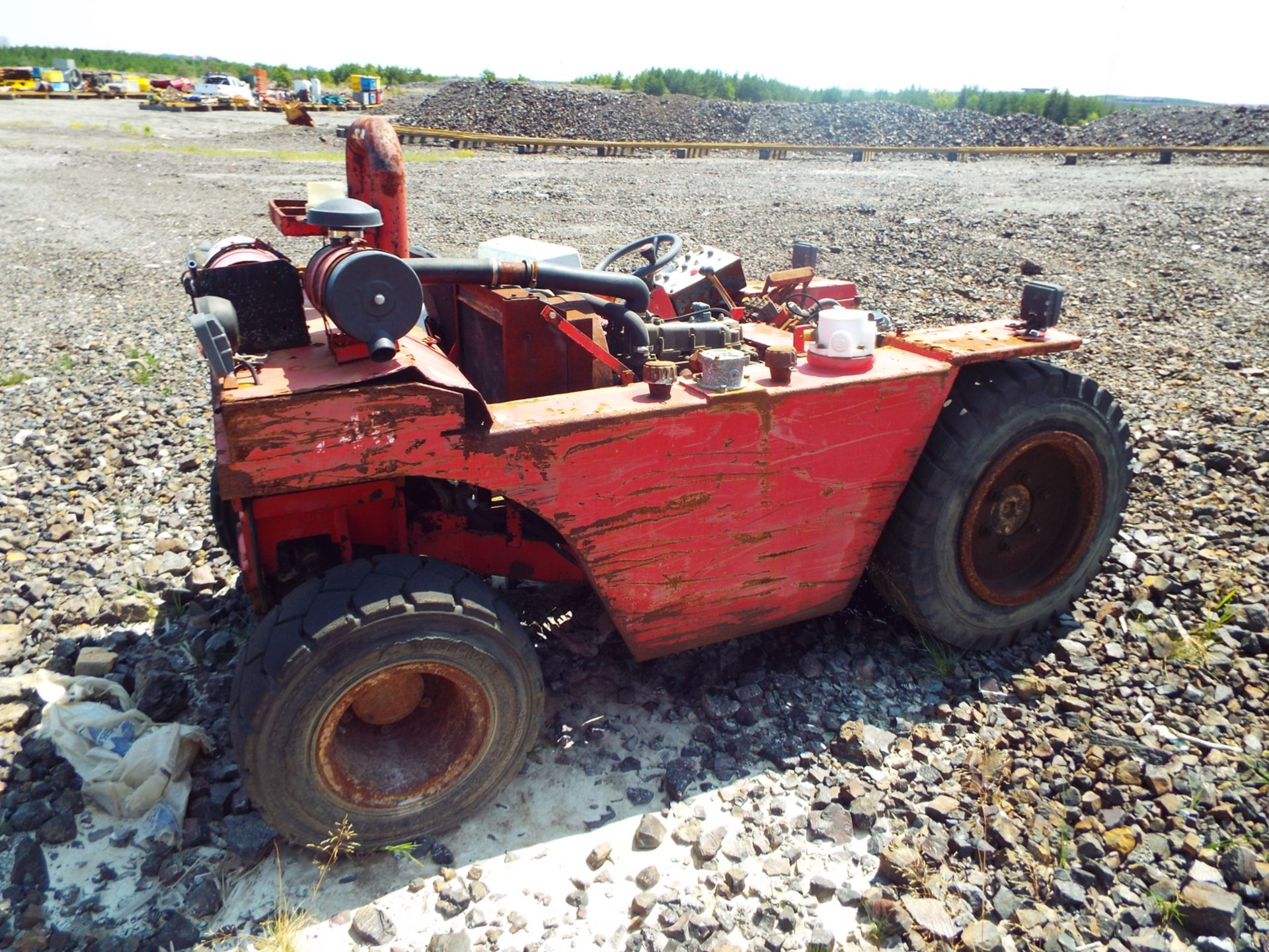 MANITOU FORKLIFT (DISASSEMBLED) - Image 5 of 8