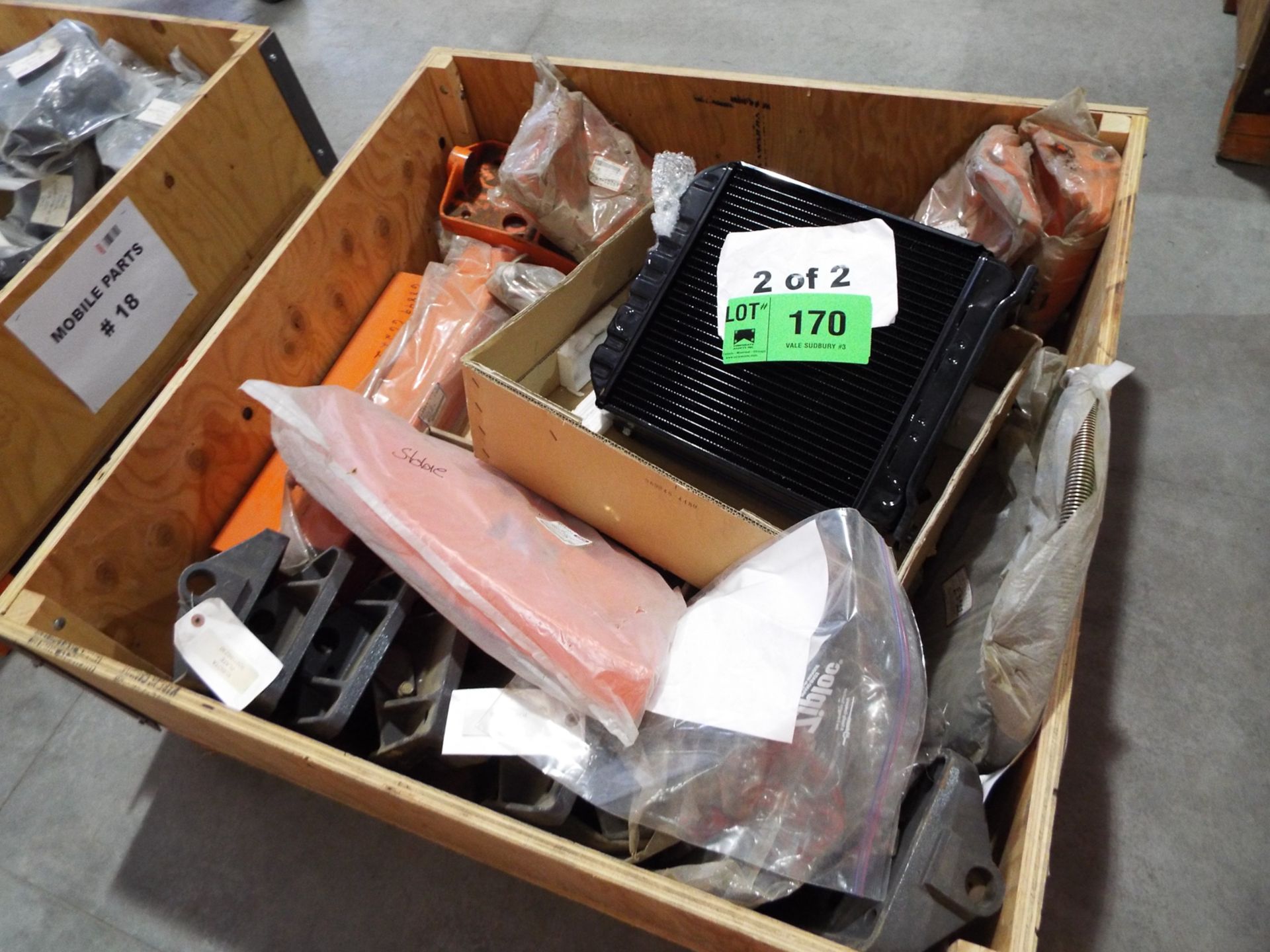 LOT/ KUBOTA PARTS INCLUDING ALTERNATOR ASSEMBLY, LOCK PIN, O-RING, OIL FILLER PLUG, THRUST COLLAR, - Image 8 of 12