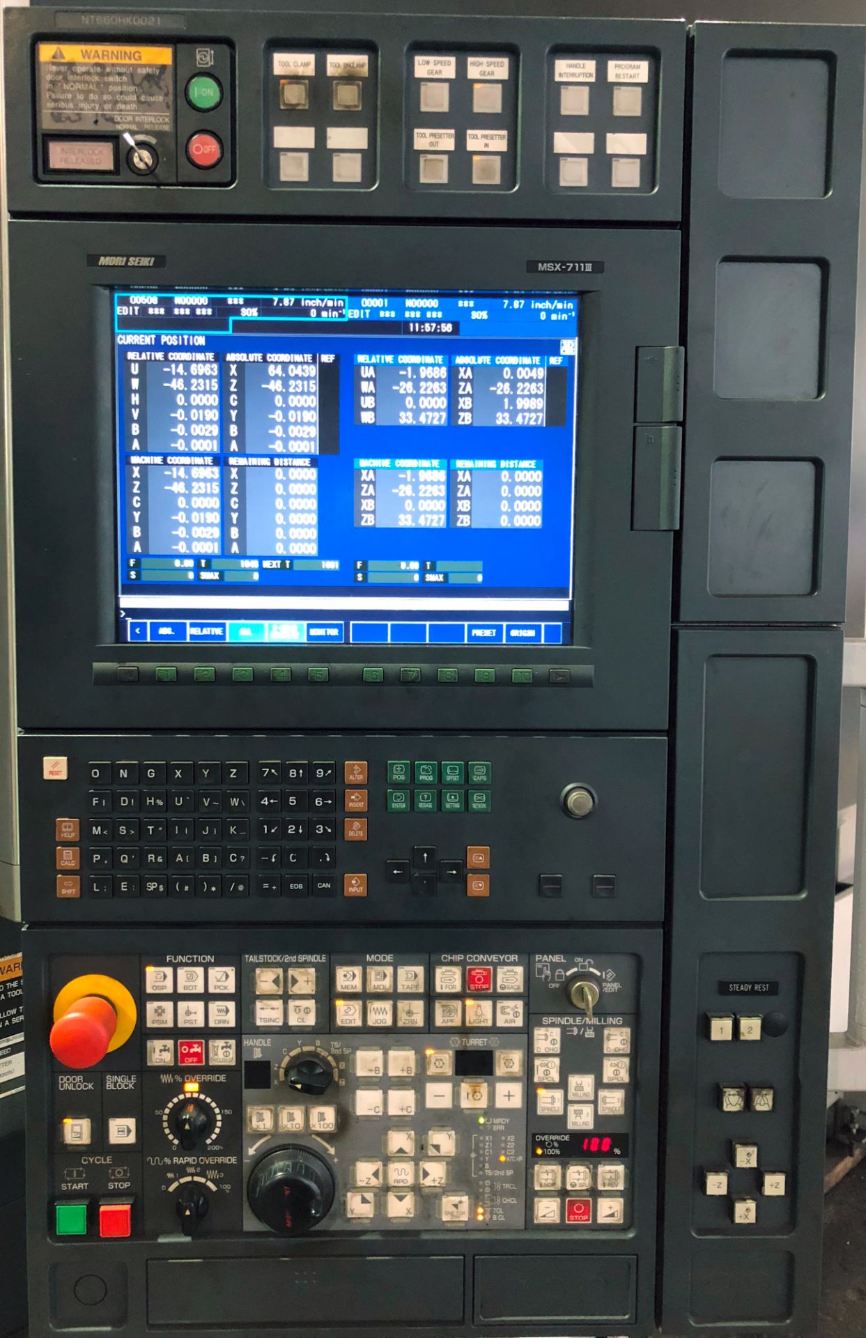 MORI-SEIKI (2009) NT6600DCG/4000CS CNC TWIN SPINDLE SIMULTANEOUS 5-AXIS INTEGRATED MILL TURN - Image 2 of 11