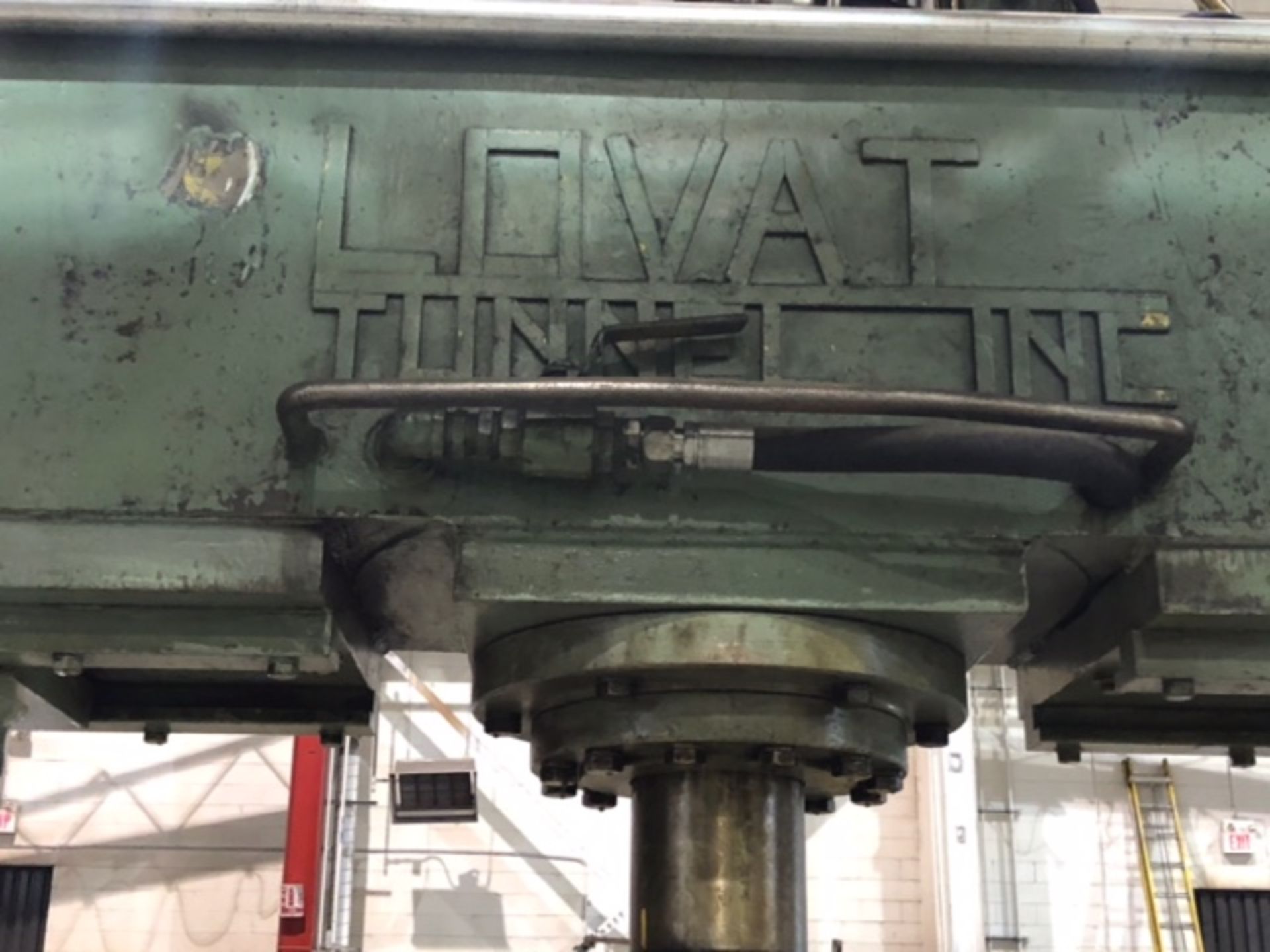 LOVAT TUNNEL TWIN RAM HYDRAULIC PRESS WITH 200 TON CAPACITY, S/N: N/A (CI) - Image 3 of 3