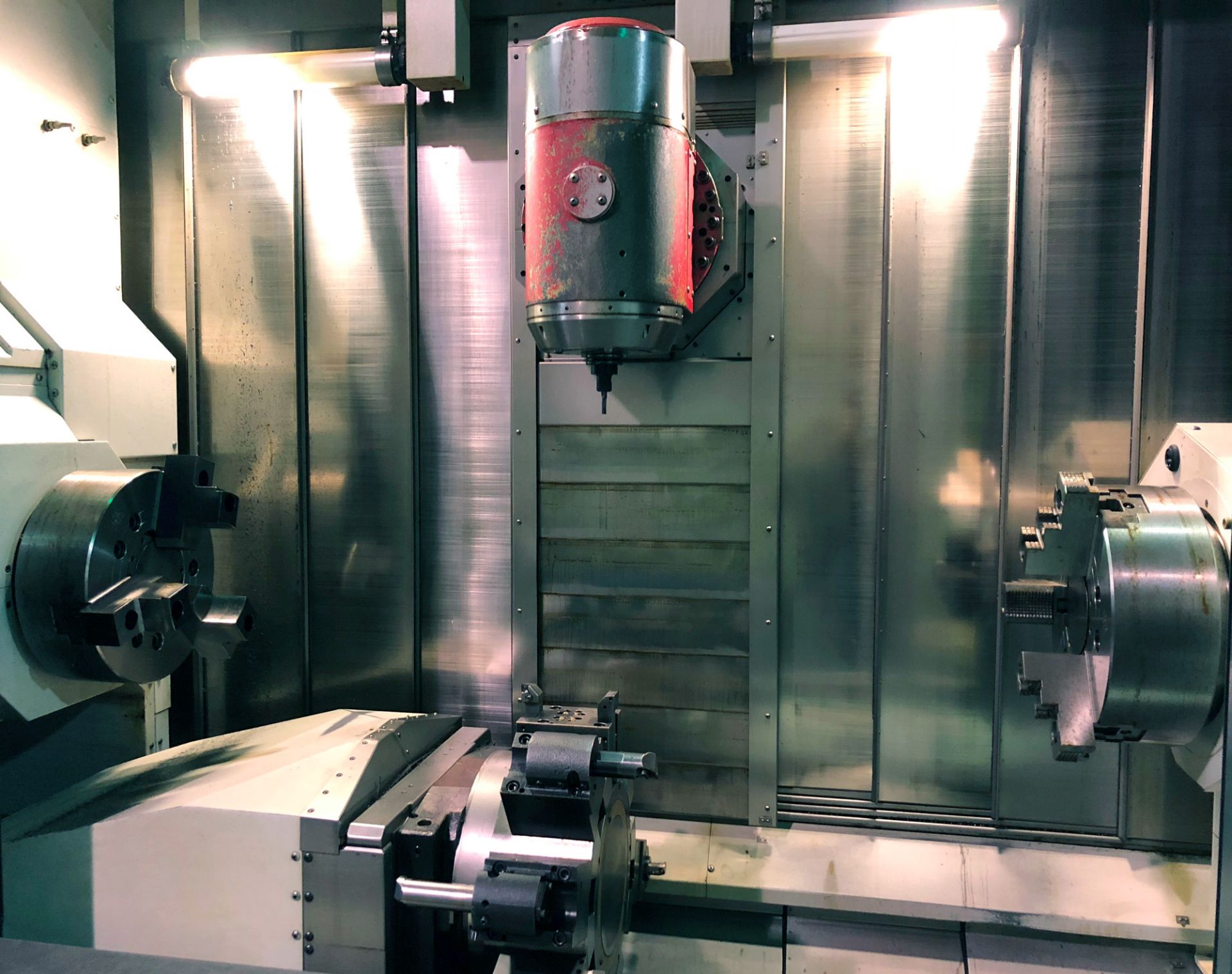 MORI-SEIKI (2010) NT4300DCG/1500SZ CNC TWIN SPINDLE SIMULTANEOUS 5-AXIS INTEGRATED MILL TURN - Image 5 of 11