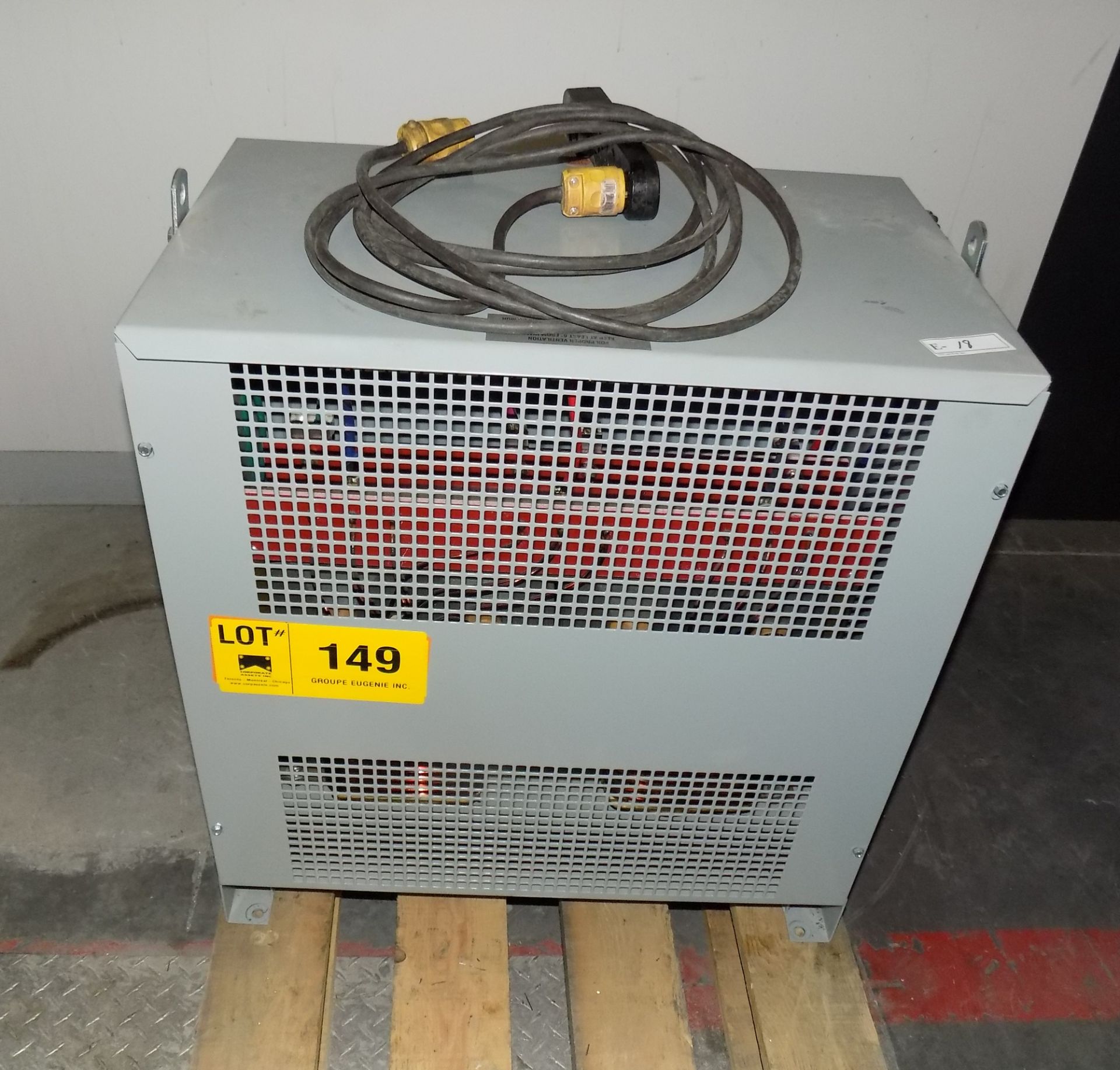 MARCUS 45KVA/600-208-120V/3PH/60HZ TRANSFORMER