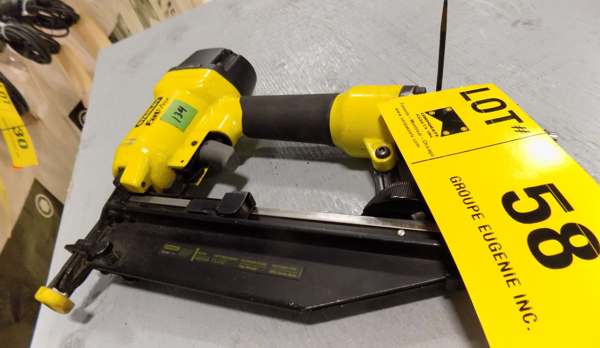 STANLEY PNEUMATIC STAPLER