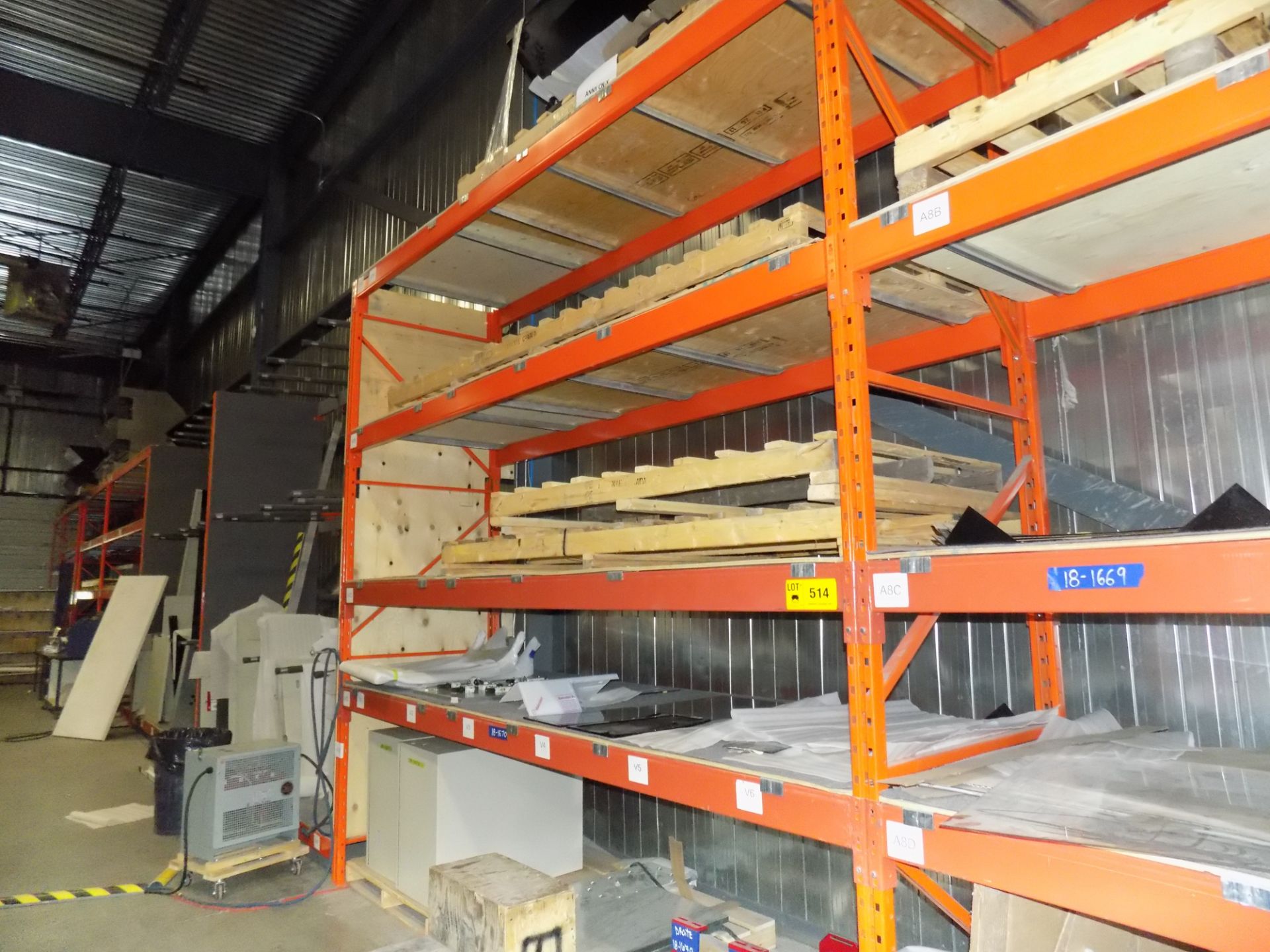 SECTIONS ADJUSTABLE PALLET RACKING - Image 2 of 2