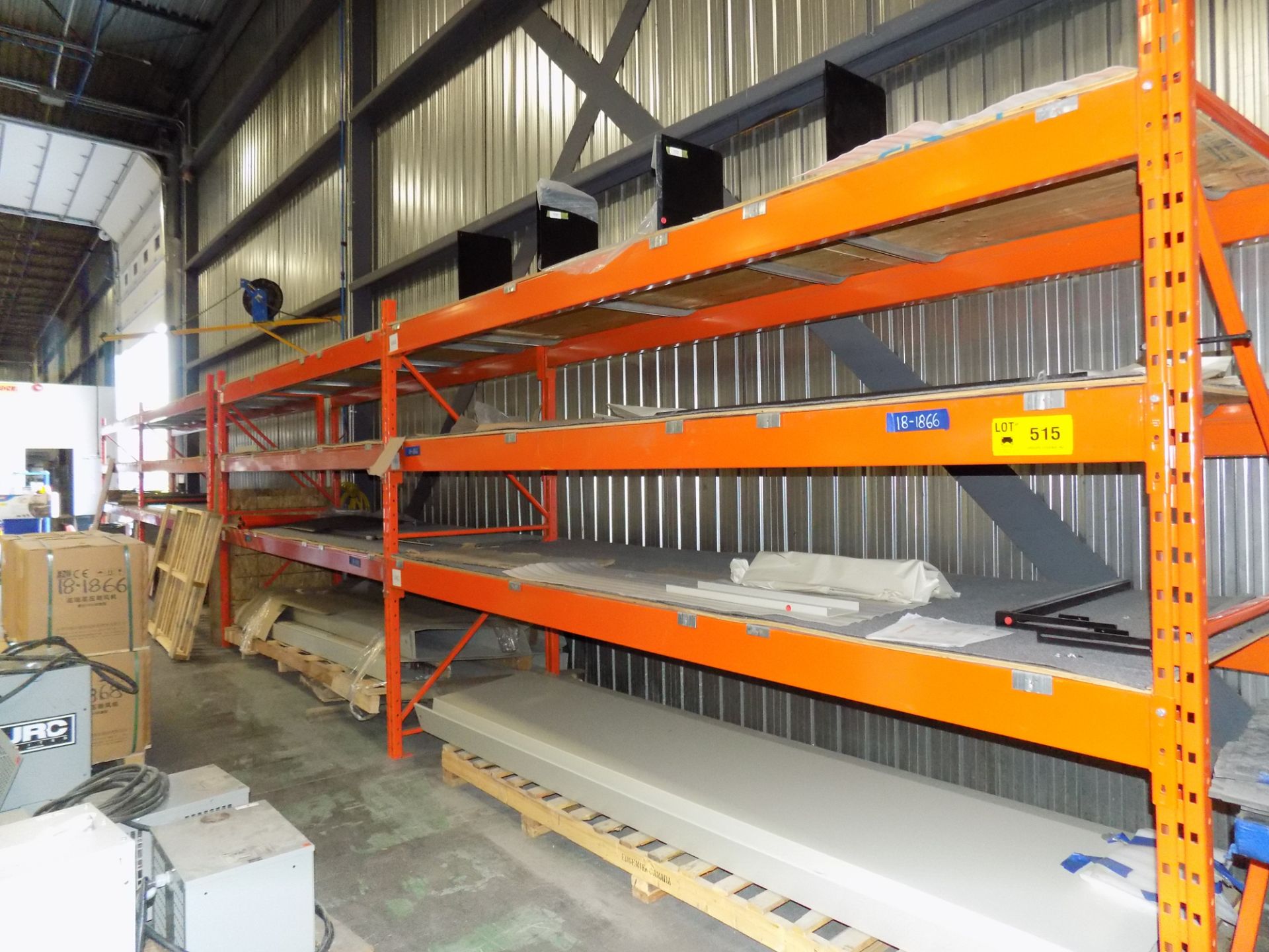 SECTIONS ADJUSTABLE PALLET RACKING