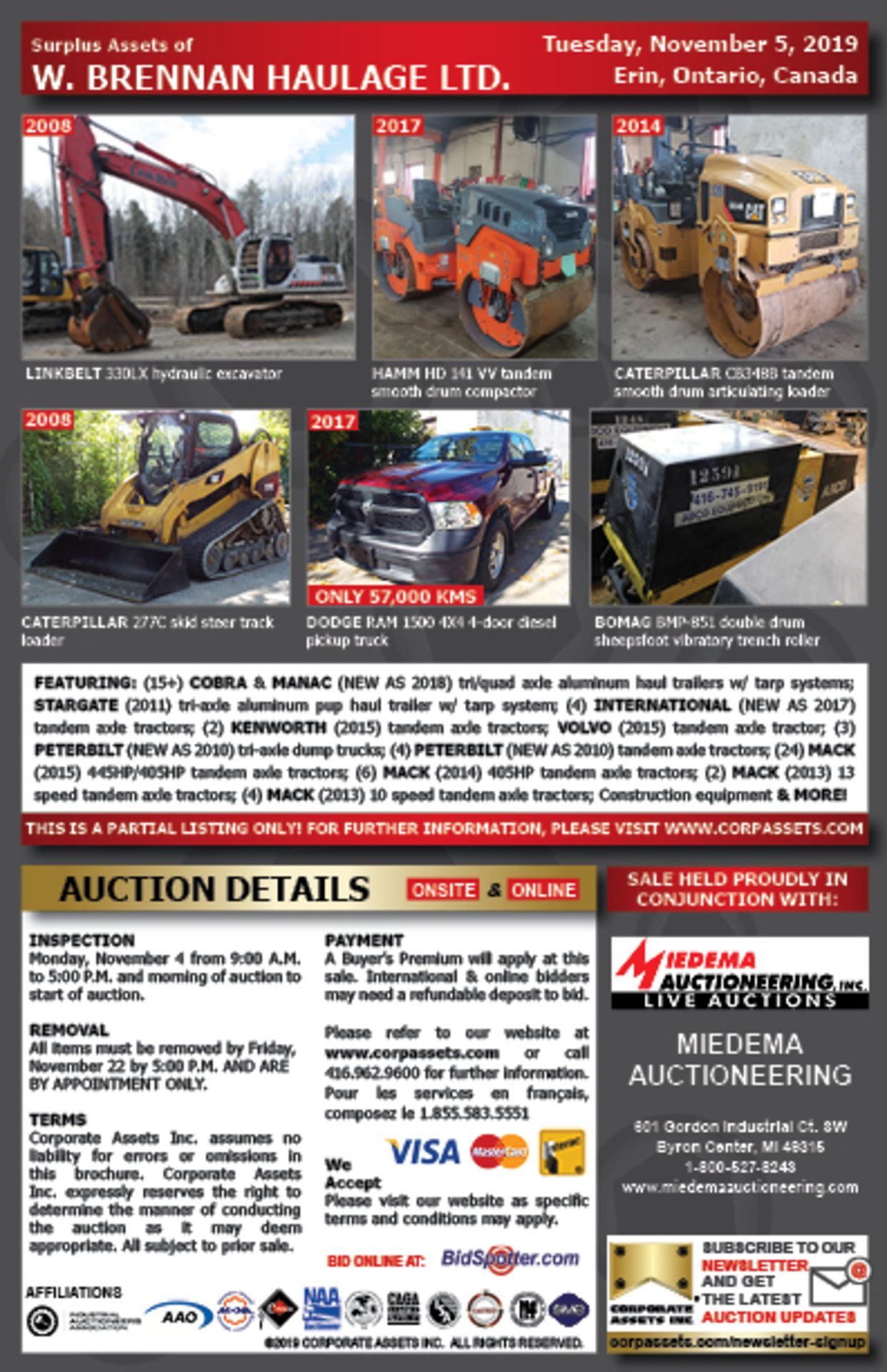 Late Model Construction Equipment Event - Catalogue Coming Soon! - Image 4 of 4