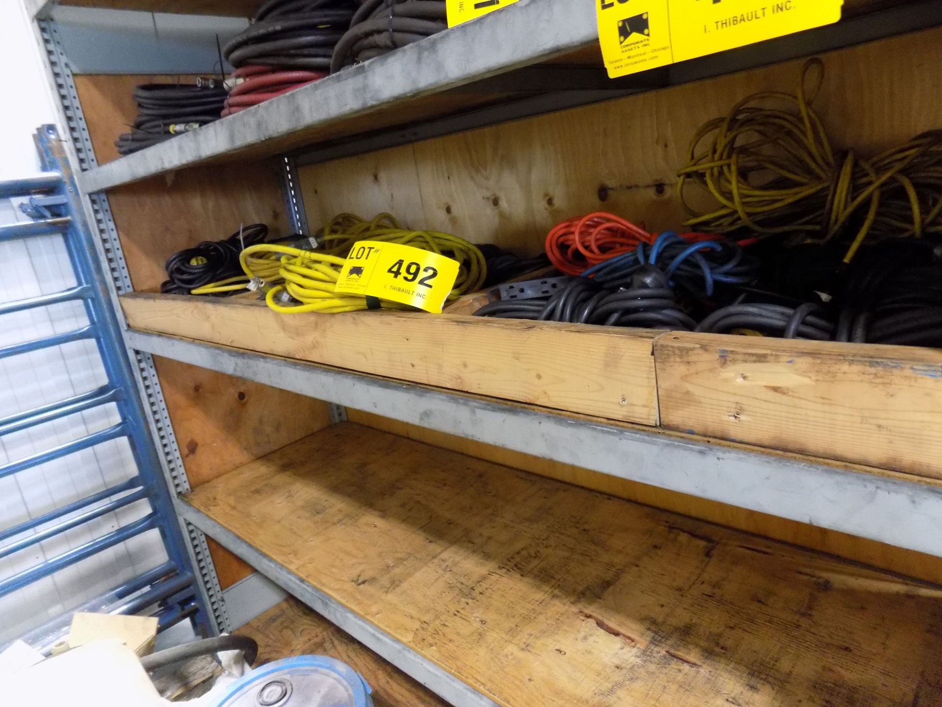LOT/ ELECTRIC LIGHTS AND EXT CORDS