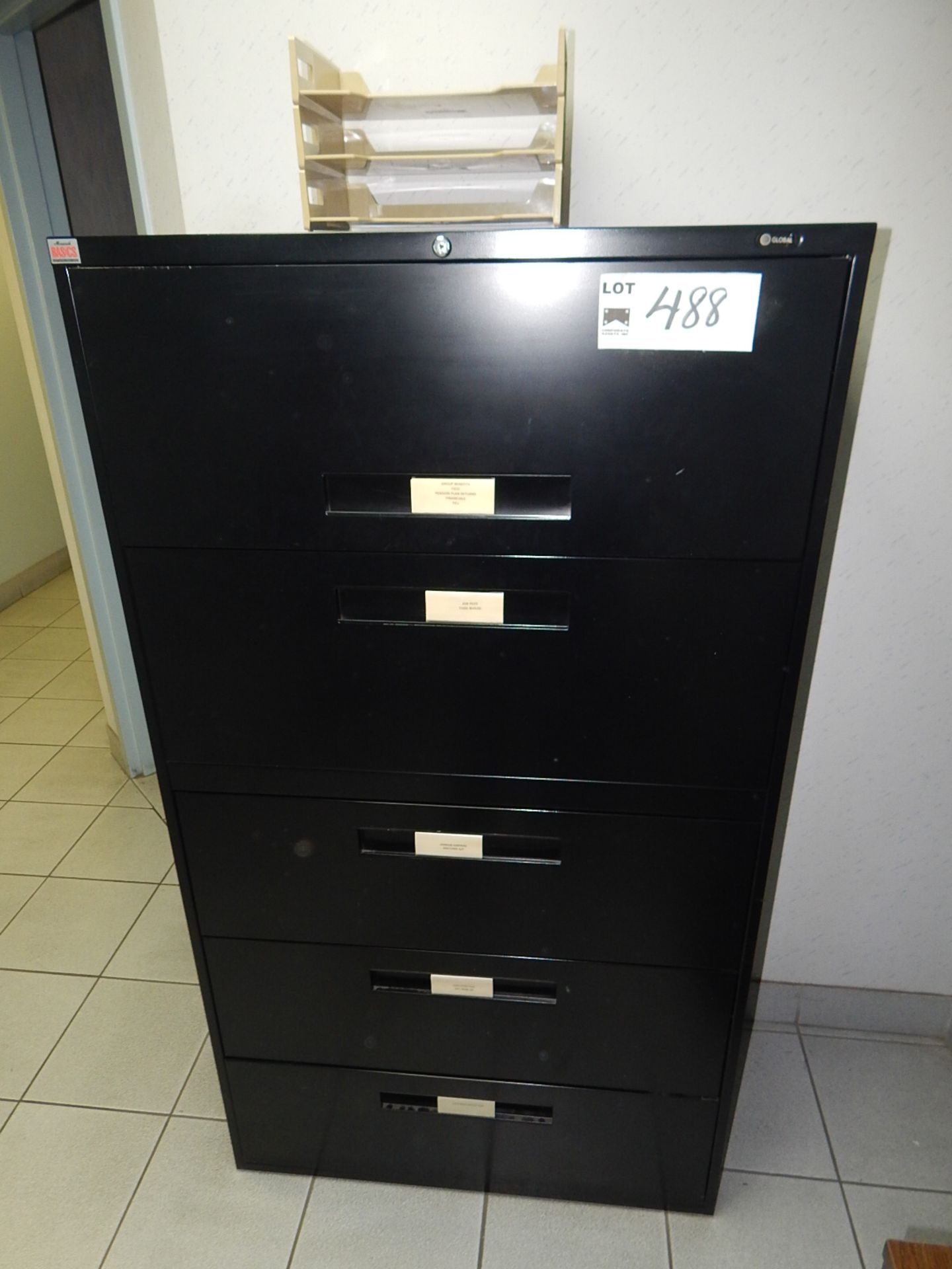 4 DRAWER LATERAL FILING CABINET