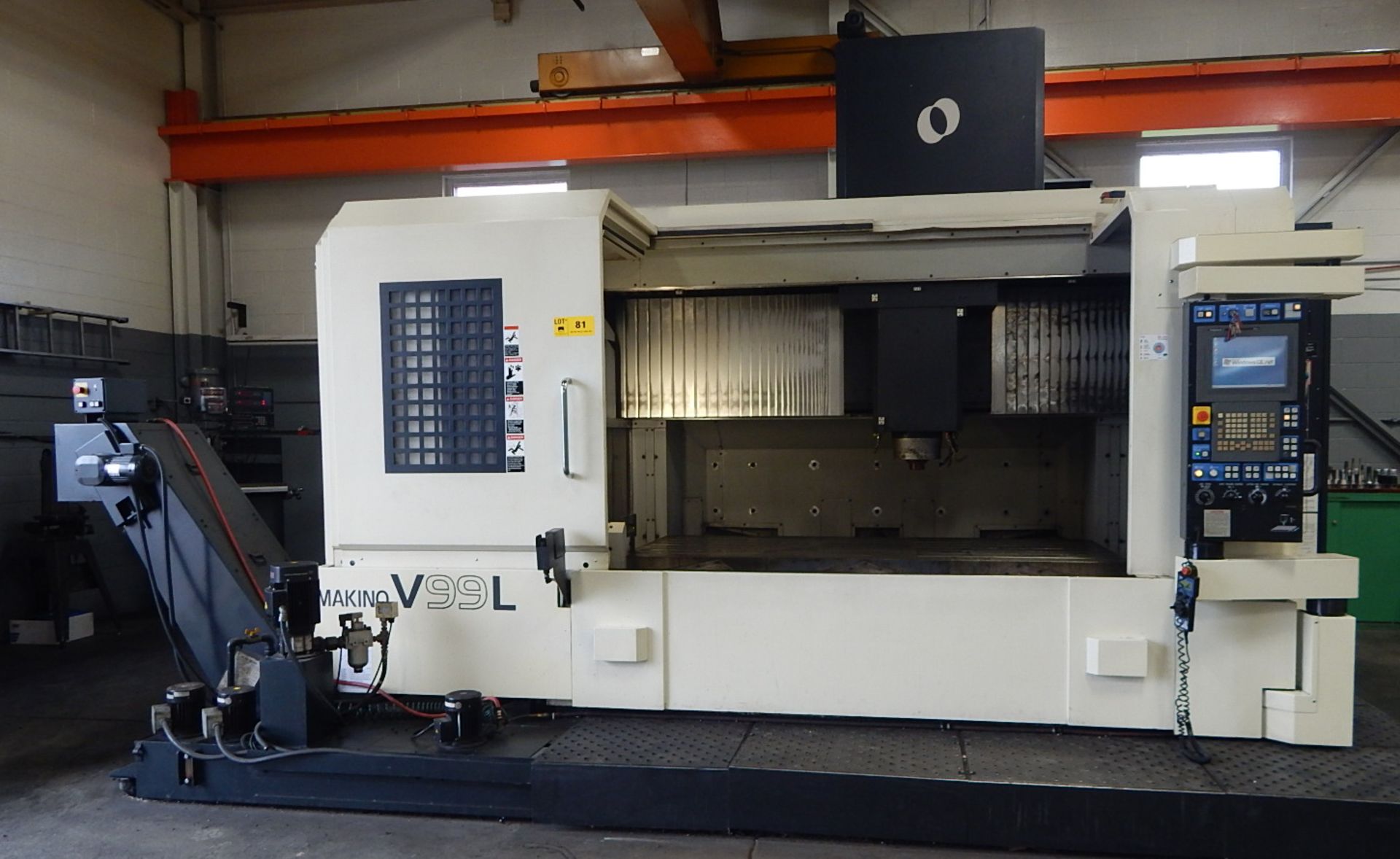 MAKINO (2009) V99L HIGH SPEED LARGE CAPACITY CNC VERTICAL MACHINING CENTER WITH MAKINO - Image 3 of 7