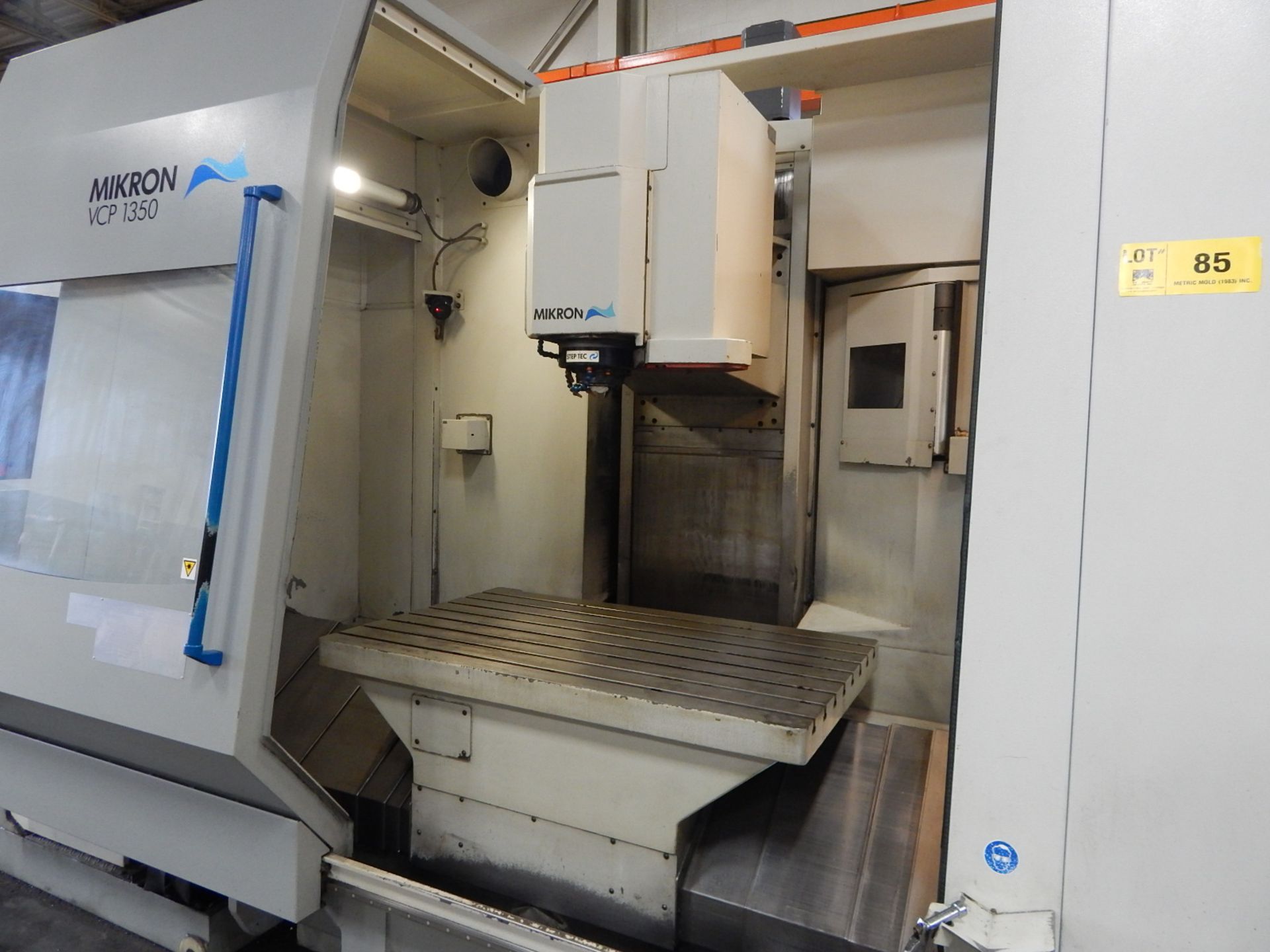 MIKRON (2003) VCP1350 HIGH SPEED CNC VERTICAL MACHINING CENTER WITH HEIDENHAIN ITNC CNC CONTROL, - Image 4 of 7