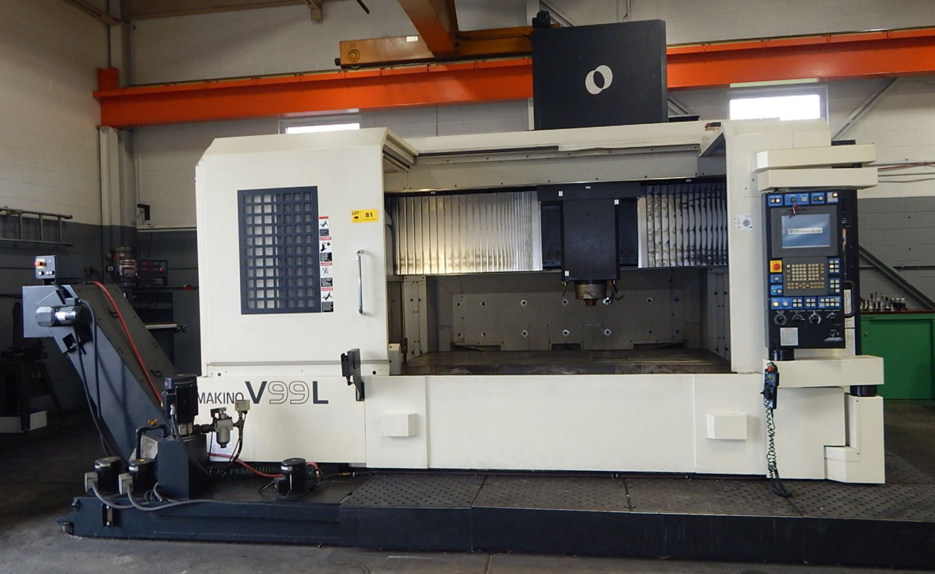 MAKINO (2009) V99L HIGH SPEED LARGE CAPACITY CNC VERTICAL MACHINING CENTER WITH MAKINO - Image 2 of 7