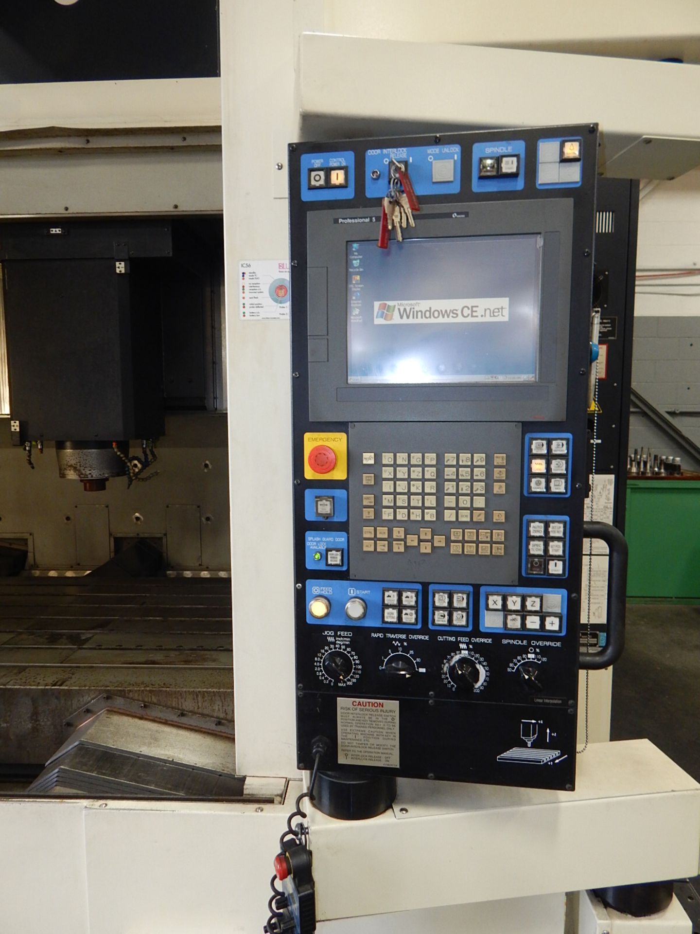 MAKINO (2009) V99L HIGH SPEED LARGE CAPACITY CNC VERTICAL MACHINING CENTER WITH MAKINO - Image 4 of 7