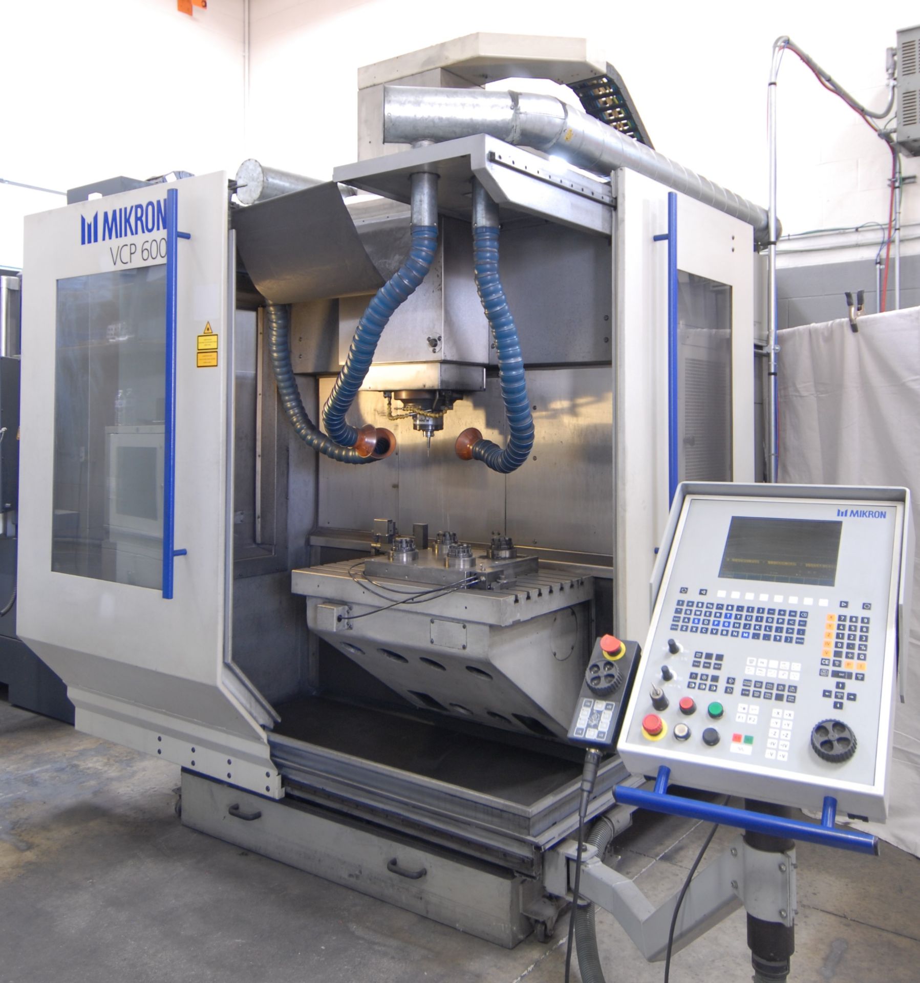 MIKRON VCP600-HS HIGH SPEED CNC VERTICAL MACHINING CENTER WITH HEIDENHAIN TCN 430 CNC CONTROL, 33.