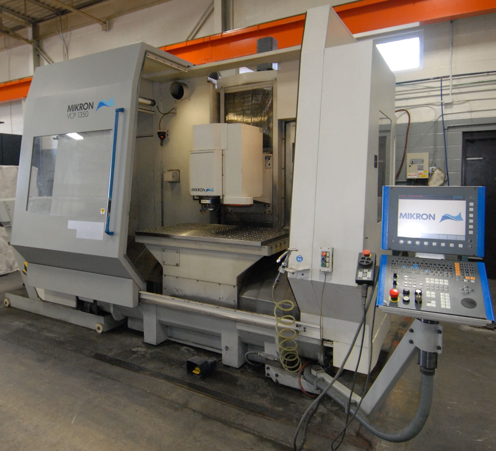 MIKRON (2003) VCP1350 HIGH SPEED CNC VERTICAL MACHINING CENTER WITH HEIDENHAIN ITNC CNC CONTROL, - Image 7 of 7