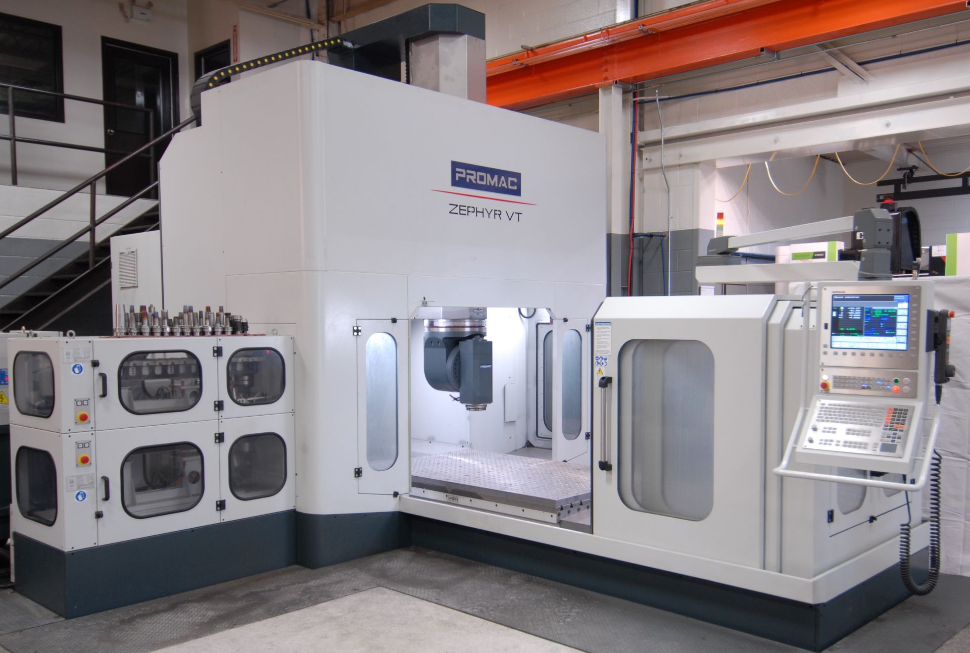 PROMAC (2017) ZEPHYR VT 2.5XL DOUBLE COLUMN 5 AXIS HIGH SPEED BRIDGE TYPE CNC VERTICAL MACHINING