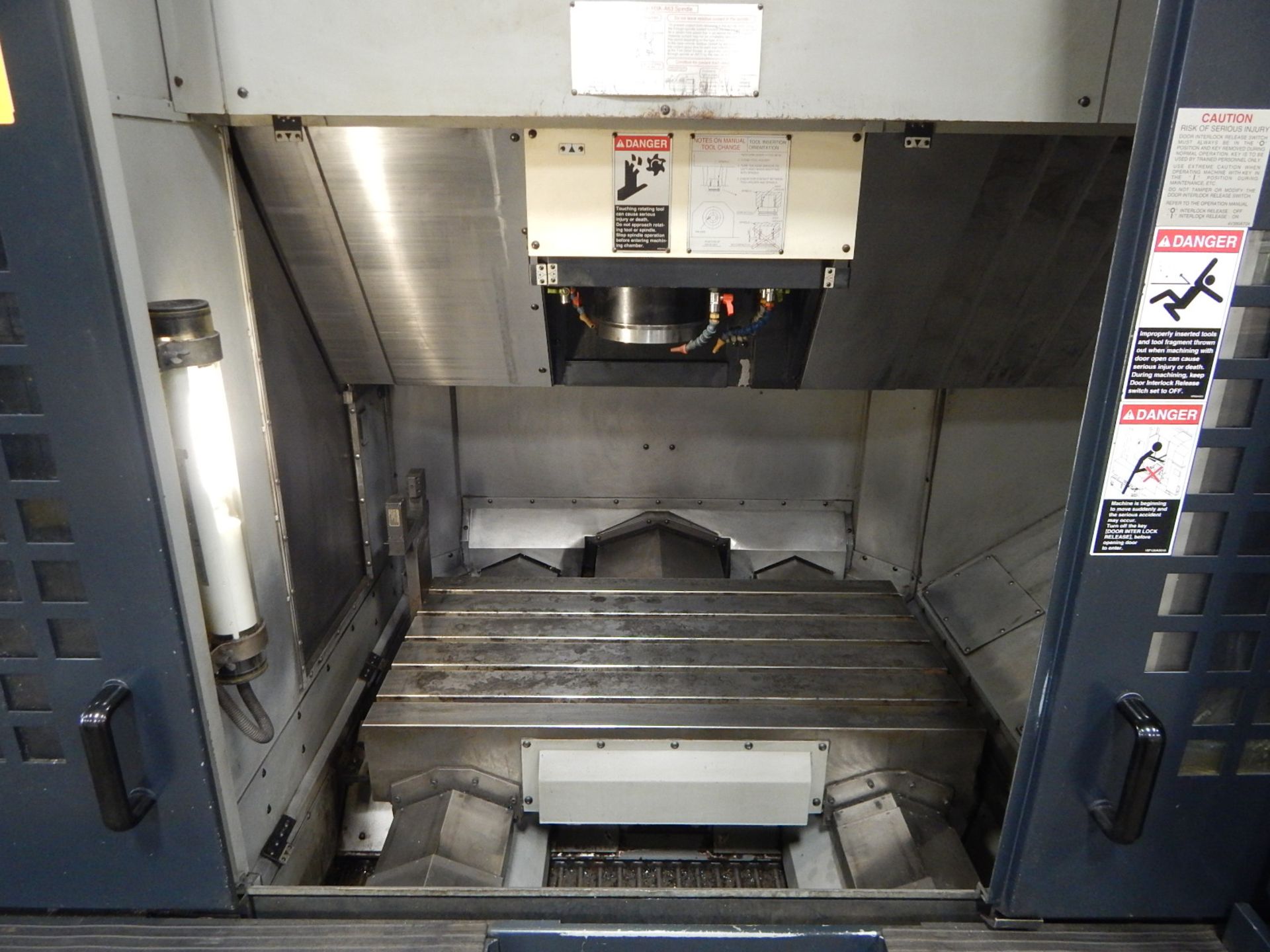 MAKINO (2005) V56 HIGH SPEED CNC VERTICAL MACHINING CENTER WITH MAKINO PROFESSIONAL 5 CNC CONTROL, - Image 6 of 8