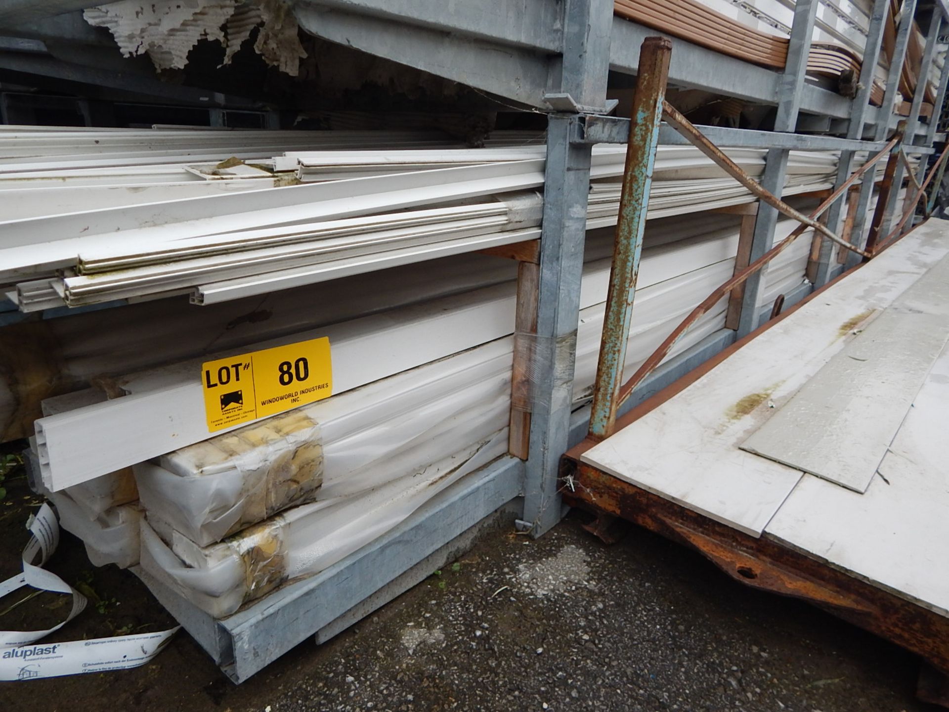 LOT/ REHAU PVC VARIOUS PROFILE