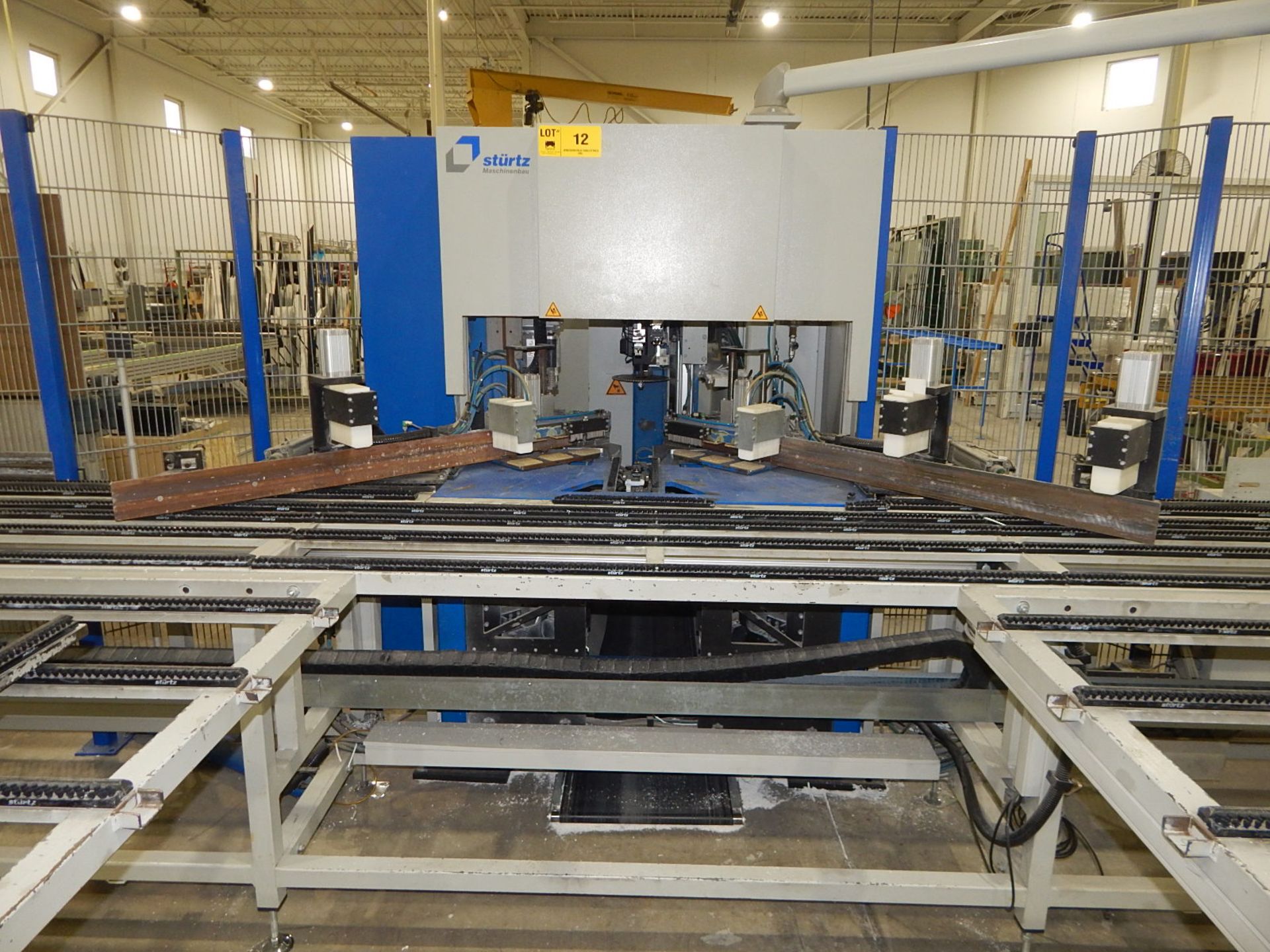 STURTZ (2008) CNC AUTOMATED PVC WELDING AND CLEANING LINE CONSISTING OF, STURTZ (2008) 2MC CNC - Image 5 of 9