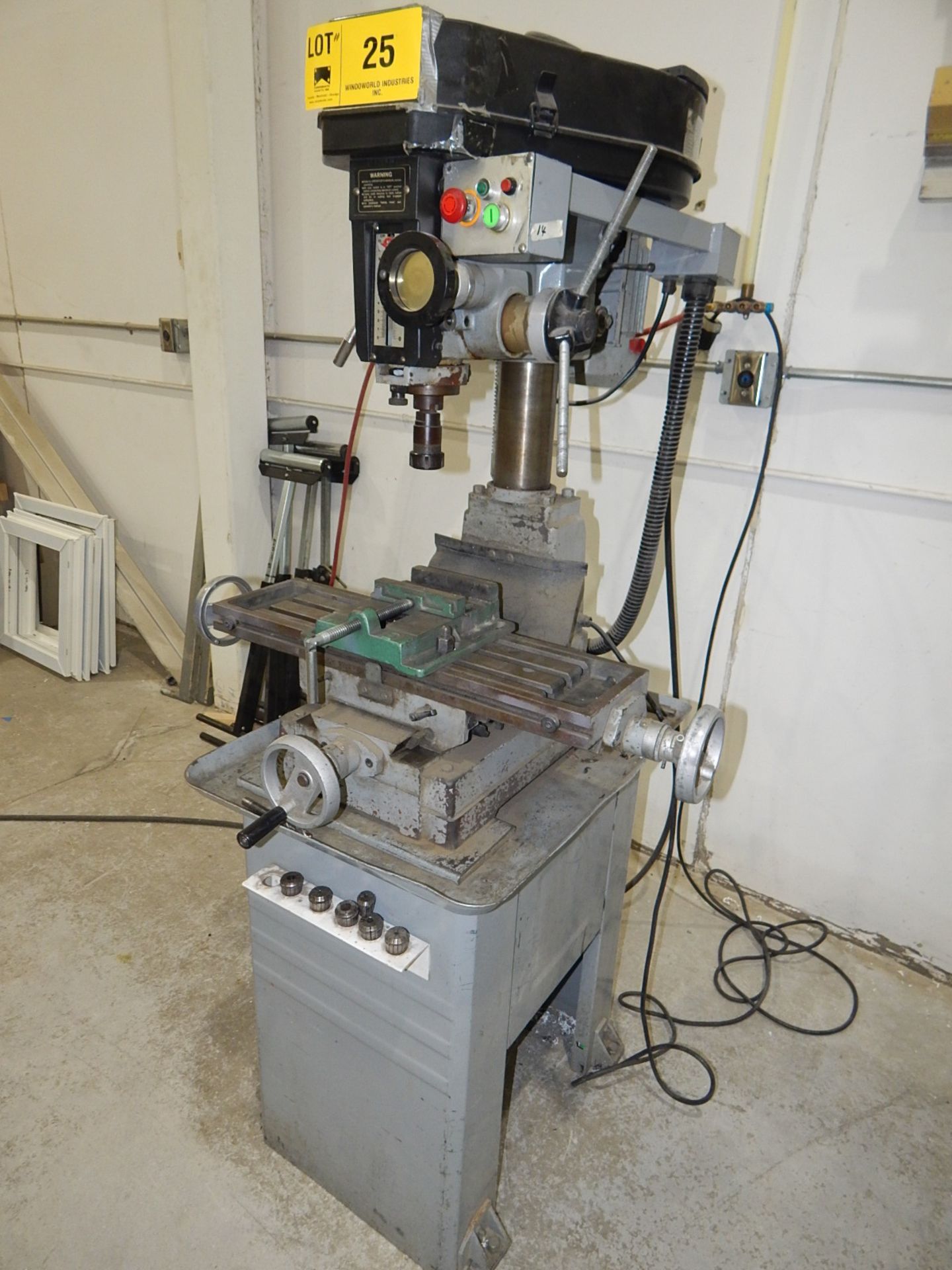 TECHPLUS BENCH TYPE MILLING MACHINE WITH SPEEDS UP TO 2150 RPM S/N: N/A (CI) - Image 3 of 5