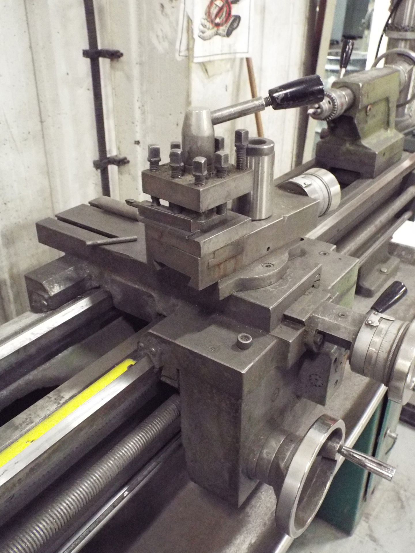 BUSY BEE DF-1237G GAP BED LATHE WITH 12" SWING, 37" BETWEEN CENTERS, AND 7.5" 3-JAW CHUCK, S/N: N/A - Image 4 of 4