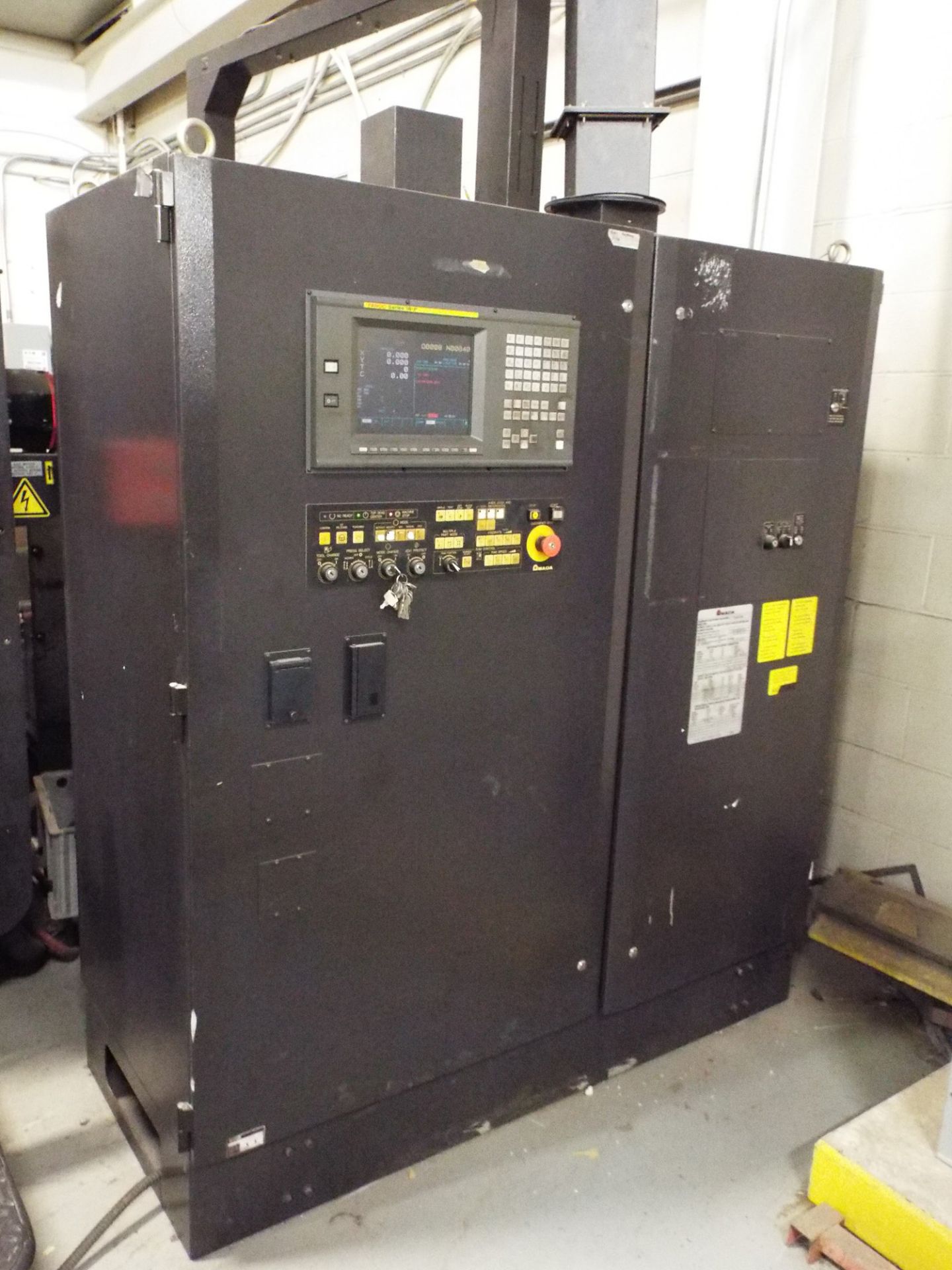 AMADA VIPROS Z3510 30TON CNC TURRET PUNCH, WITH FANUC SERIES 18-P CNC CONTROL, 98"X49" MAX. SHEET - Image 9 of 17