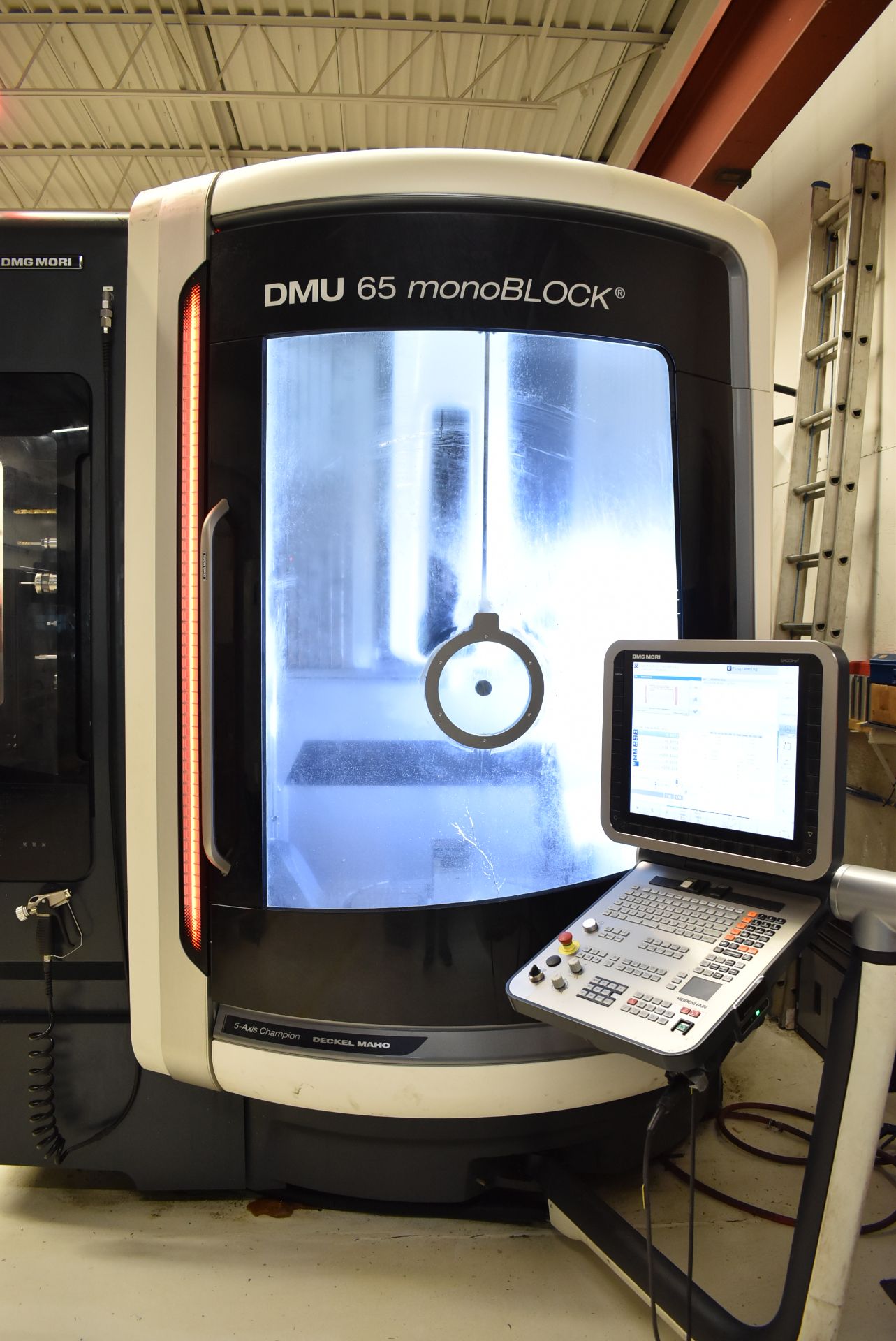 DMG MORI (2015) (INSTALLED NEW IN 2017) DMU 65 MONOBLOCK, 5 AXIS CNC VERTICAL MACHINING-CENTER - Image 24 of 24