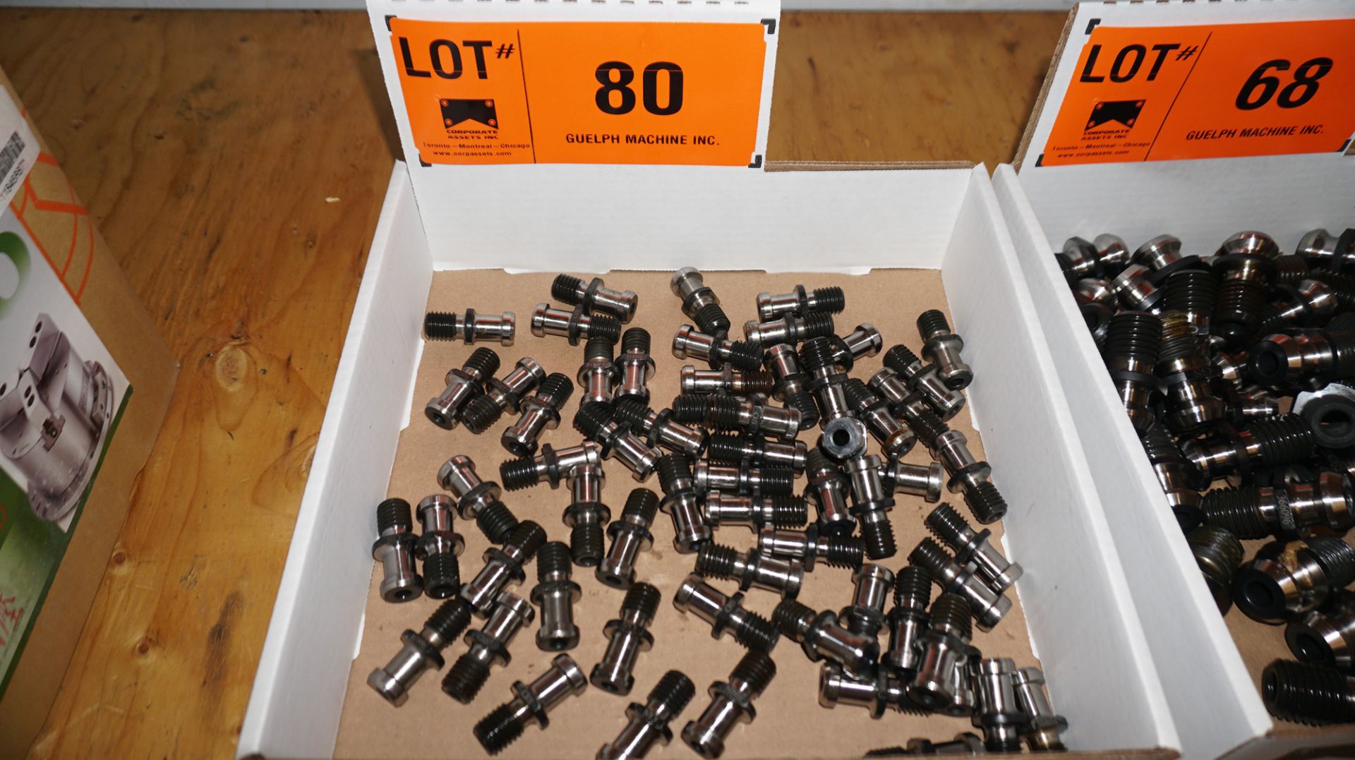 LOT/ LONG CAT 40 TOOL HOLDER PULL STUDS (FITS MATSUURA VMC)