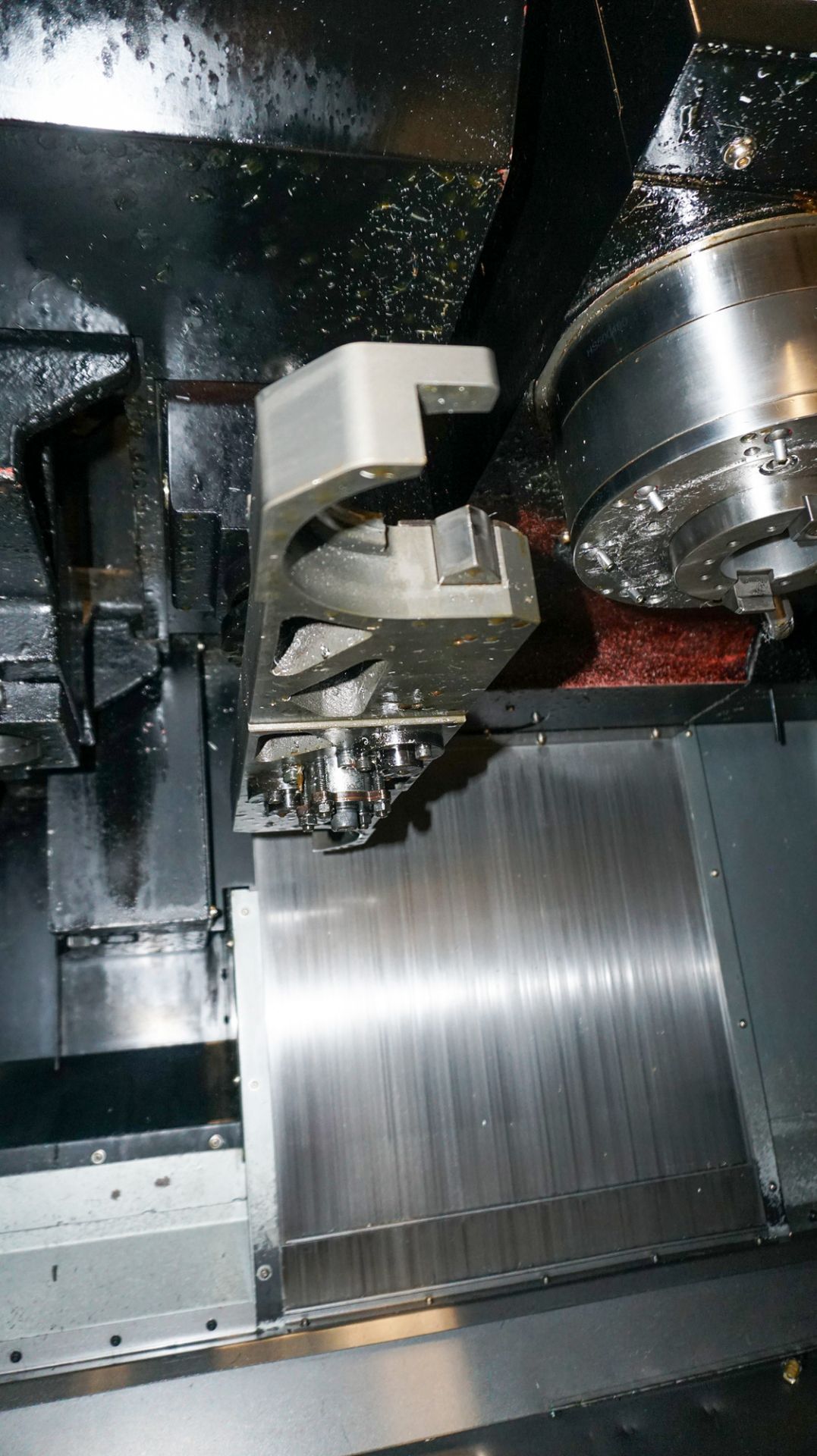HURCO (2013) VMX50I /50 CNC VERTICAL MACHINING CENTER WITH HURCO DUAL SCREEN CNC CONTROL, 59"X26" - Image 6 of 13