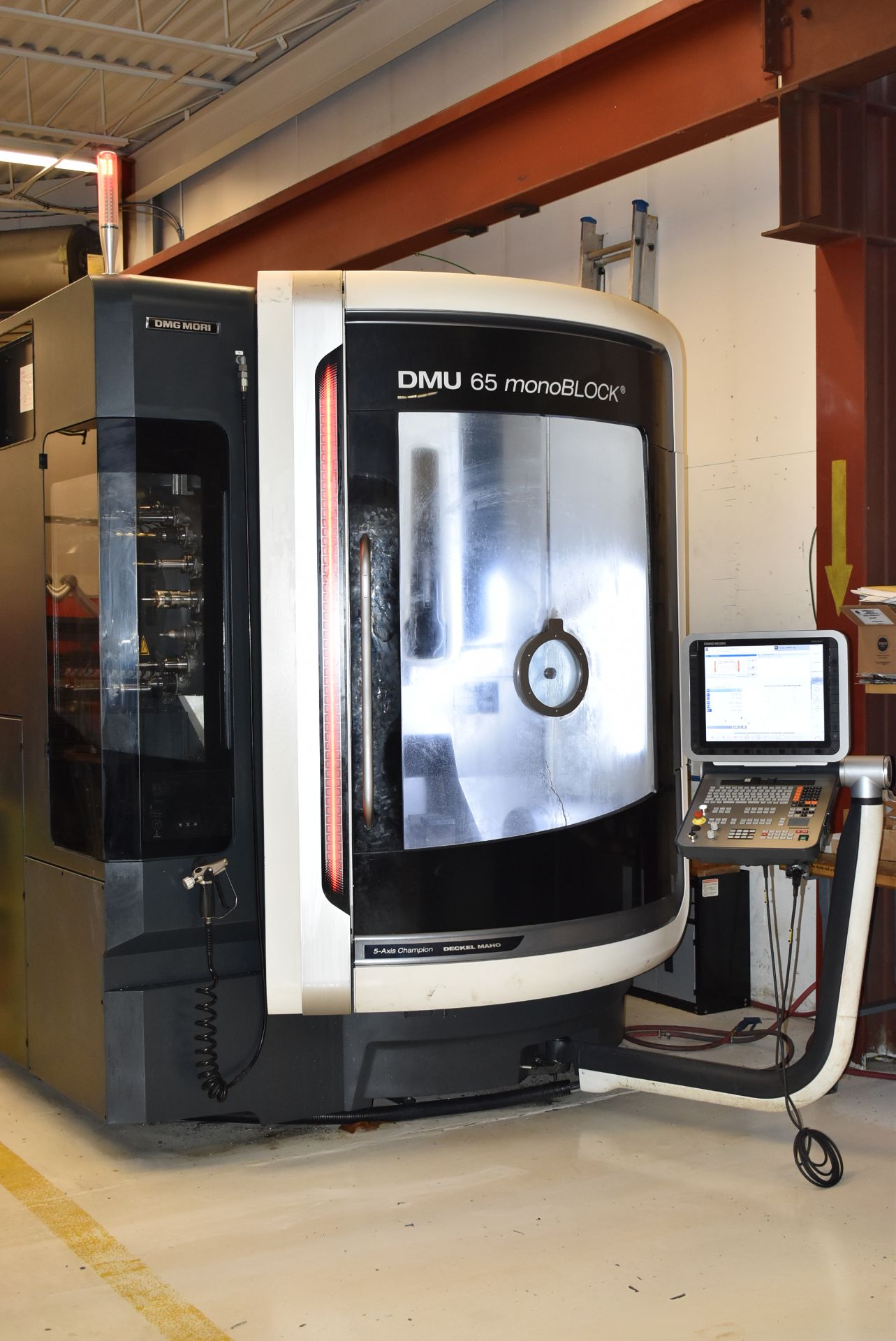 DMG MORI (2015) (INSTALLED NEW IN 2017) DMU 65 MONOBLOCK, 5 AXIS CNC VERTICAL MACHINING-CENTER - Image 23 of 24