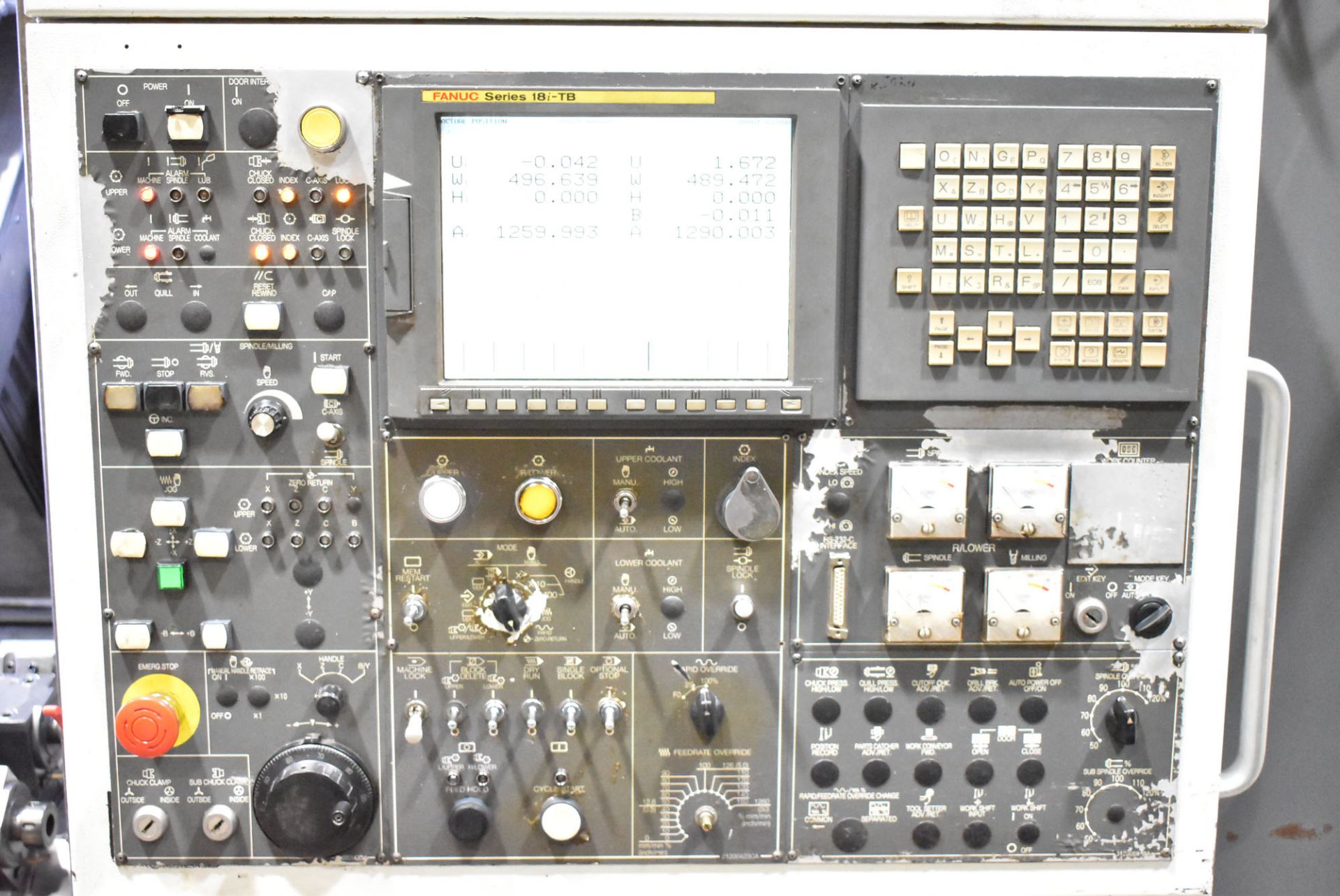 NAKAMURA (2005) WT-250MM, CNC TWIN SPINDLE TWIN TURRET MULTI-TASKING CENTER S/N: M240002 - Image 8 of 27