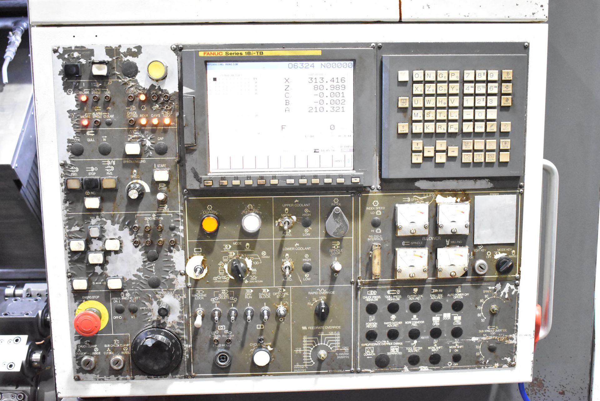 NAKAMURA (2005) WT-250MM, CNC TWIN SPINDLE TWIN TURRET MULTI-TASKING CENTER S/N: M240005 - Image 9 of 23